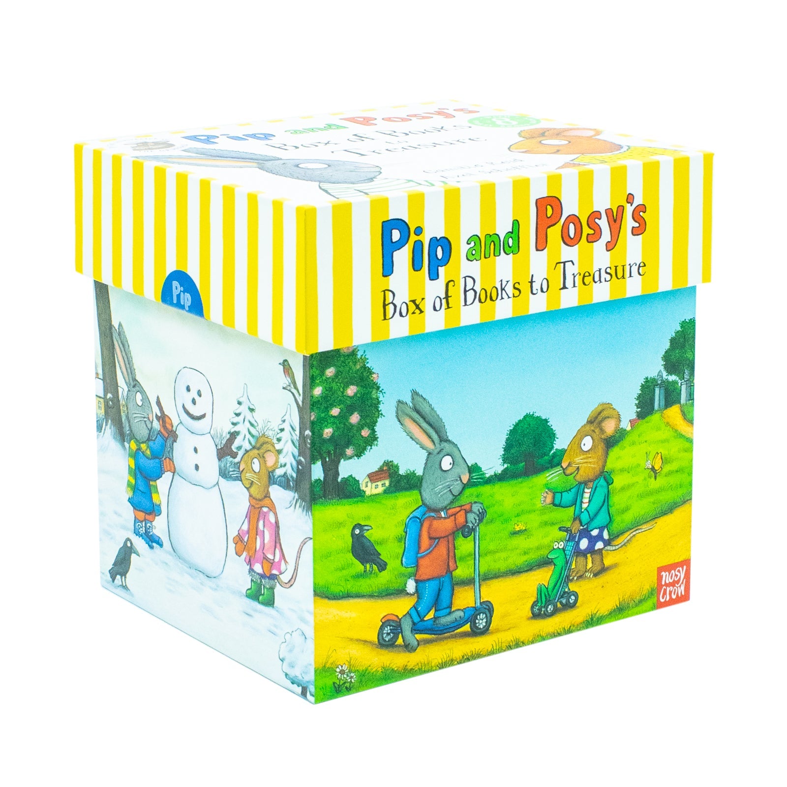 Pip and Posy's Box Set of 8 Books to Treasure - Everyday Toddler Adventures and help children learn about the values of friendship and kindness| Board Books