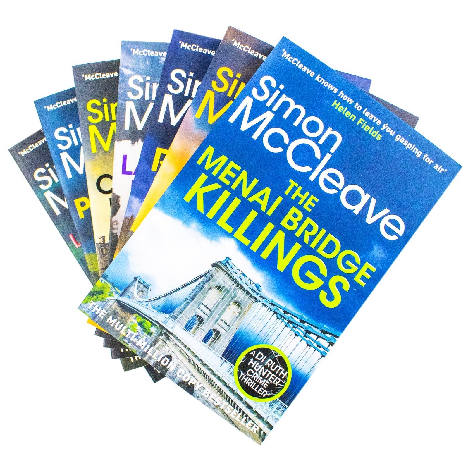 Simon Mccleave Series 8-14 Books Collection Set ( The River Seine, The Llandudno Pier, The Lake Vyrnwy, The Portmeirion, The Menai Bridge, The Conway Harbaour, The Chirk Castle)