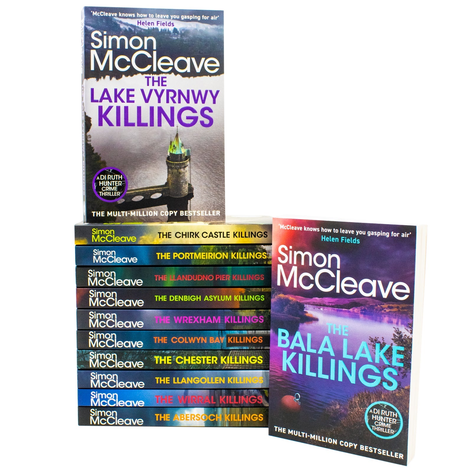 DI Ruth Hunter Series 1-12 Books Collection Set By Simon McCleave