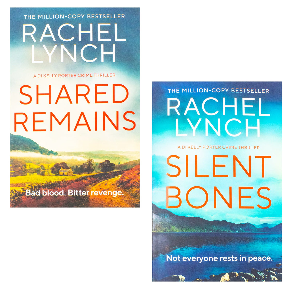 Silent Bones and Shared Remains by Rachel Lynch 2 Books Set