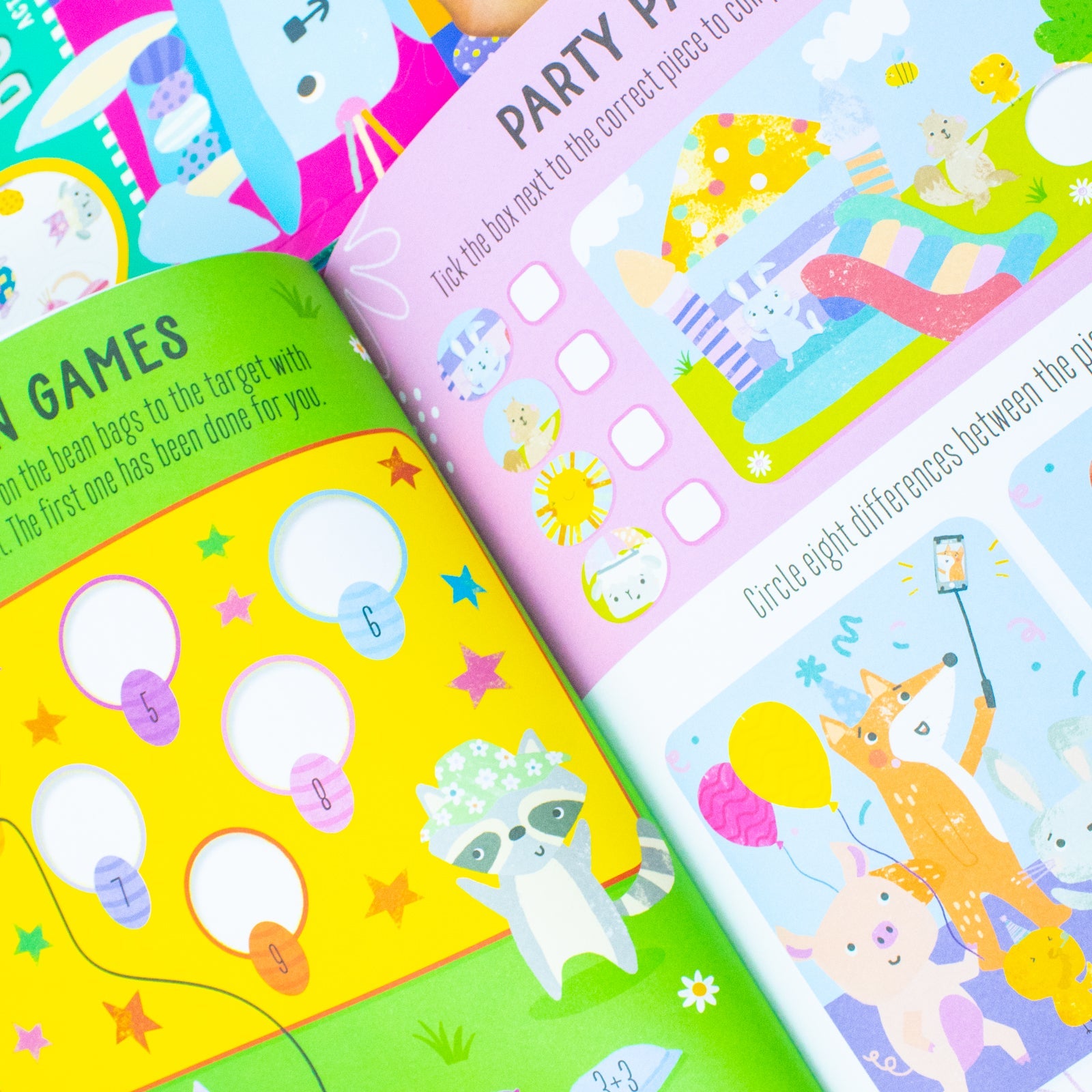 Easter Activity Pack 4 Books Collection Set with Stickers