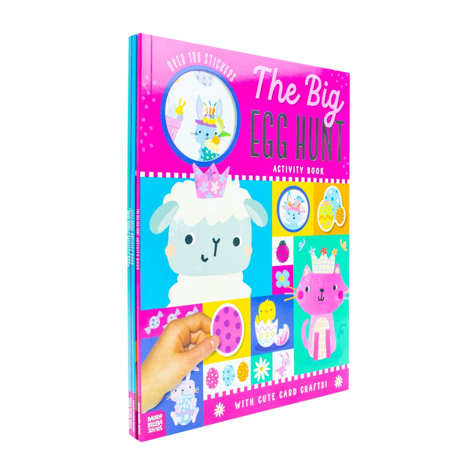 Easter Activity Pack 4 Books Collection Set with Stickers