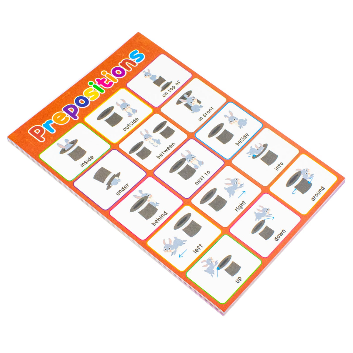 Children's Early Learning Collection 20 Poster Set - Educational Posters for Kids - Alphabets, Numbers, Shapes, Animals & More
