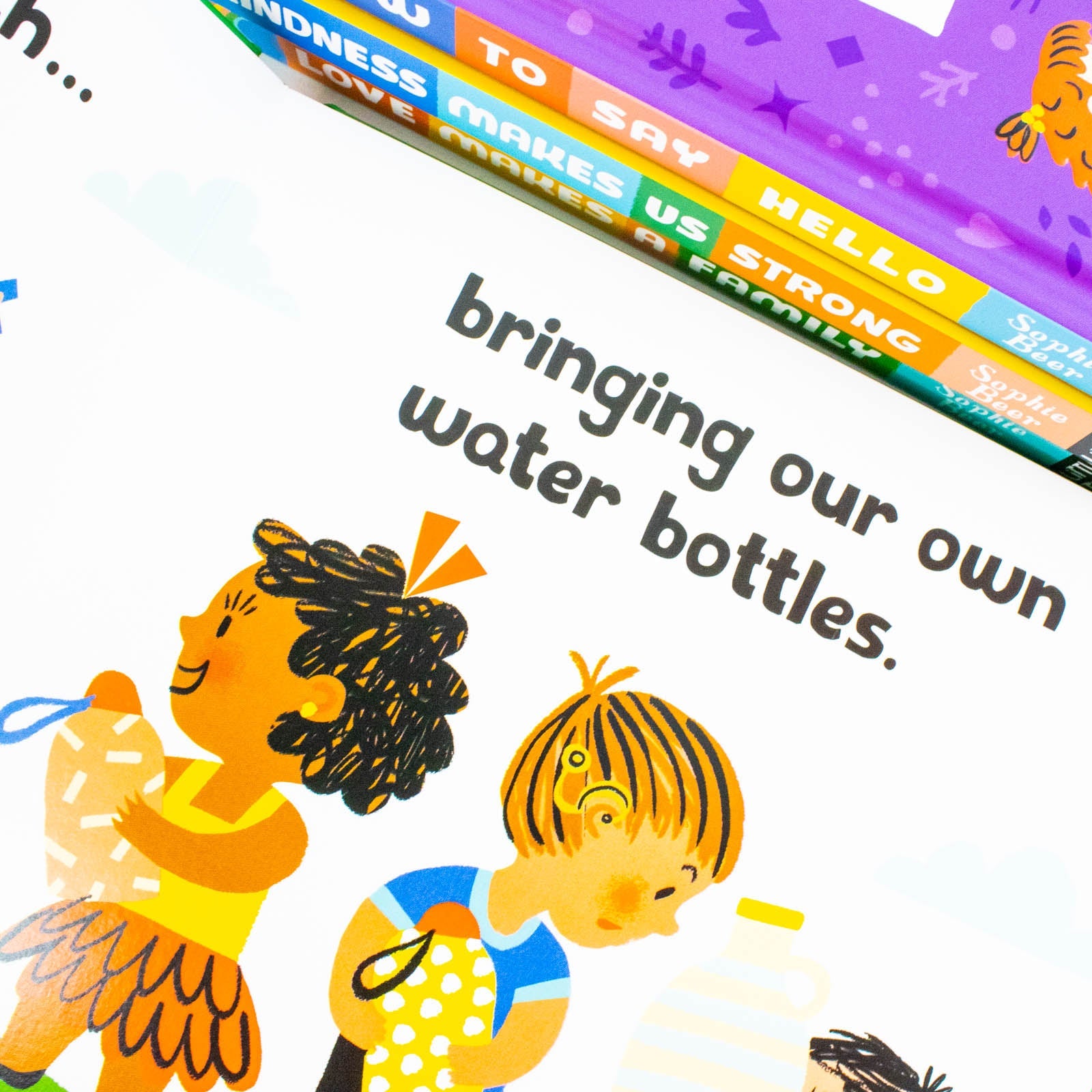 My First Behaviour and Manners Library – 4 Book Children's Collection by Sophie Beer| Kindness, Family Values, Social Skills & Early Learning for Kids