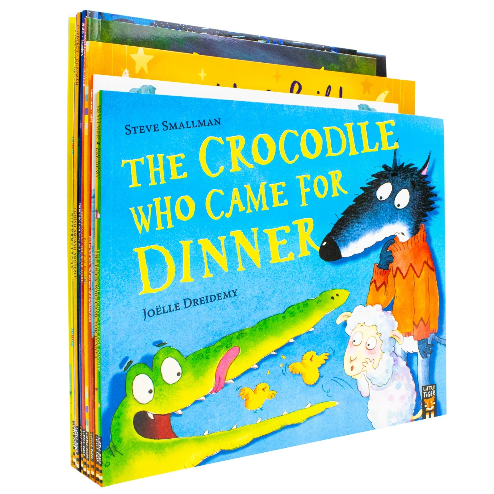 Animal Stories 10 Picture Books Collection Set (Squish Squash Squished, Cock-a-Doodle-Poo!, Hippobottymus, I Love You Forever and a Day and More)