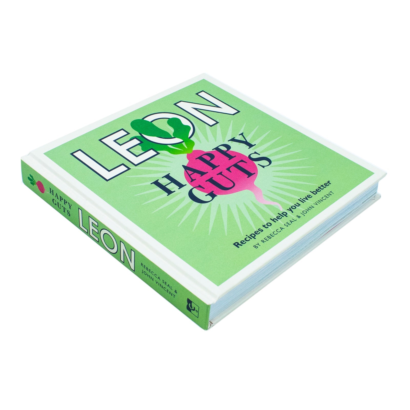 Happy Leons: Leon Happy Guts Book by Rebecca Seal & John Vincent | Healthy Recipes for Gut Health, Wellness, Nutrition & Delicious Home Cooking