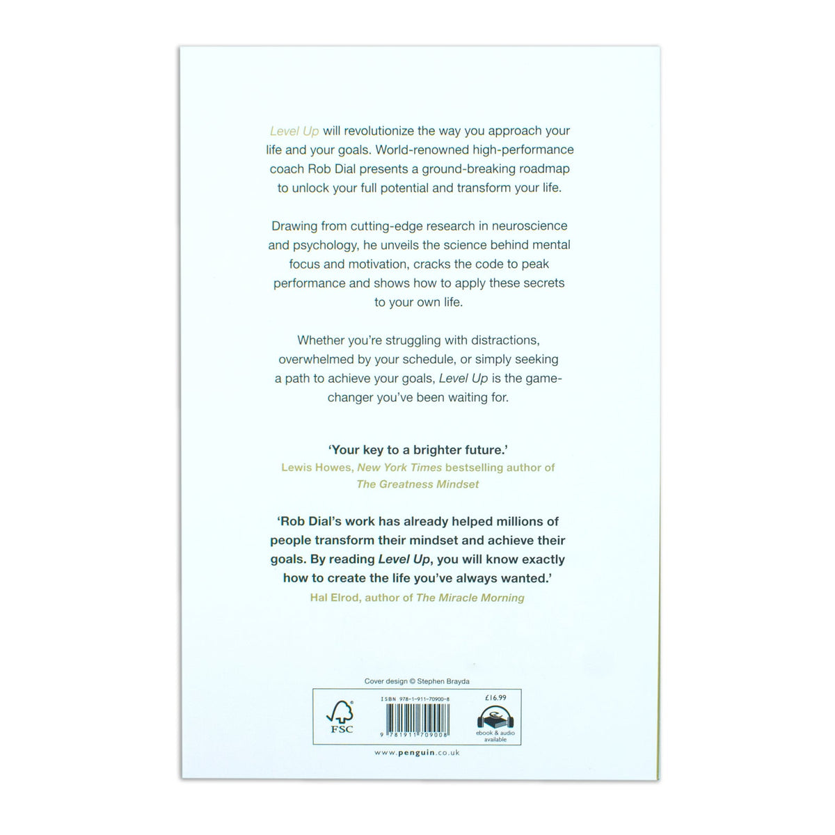 Level Up: Get Focused, Stop Procrastinating and Upgrade Your Life Book By Rob Dial