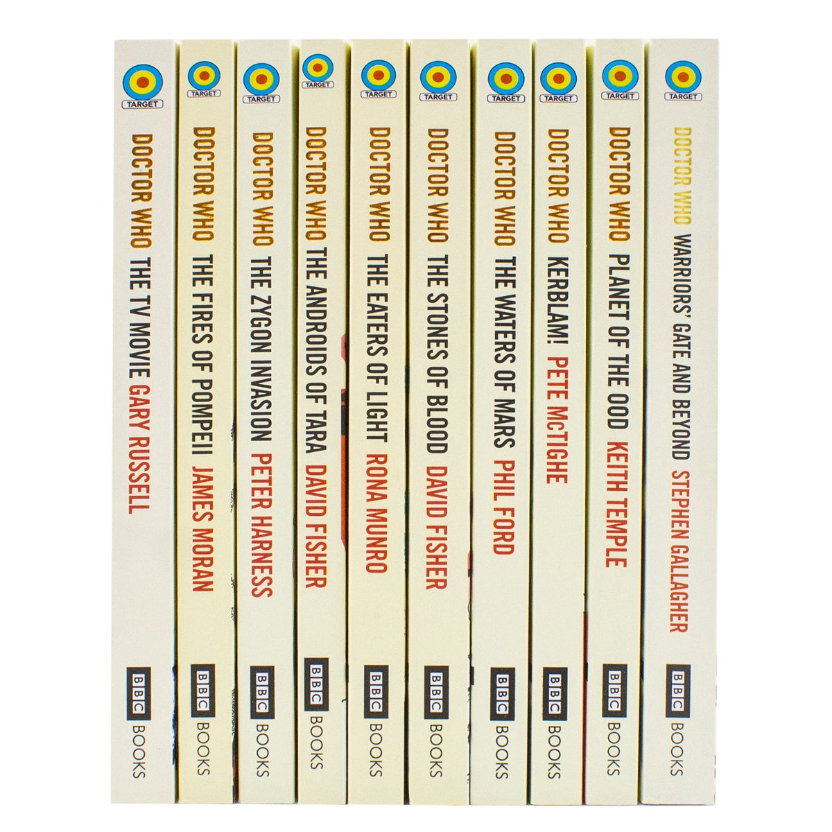 Doctor Who:Target Collection 10 Books Set by Douglas Adams (Planet Of The Ood,Warriors' Gate And Beyond,Kerblam!, And More )