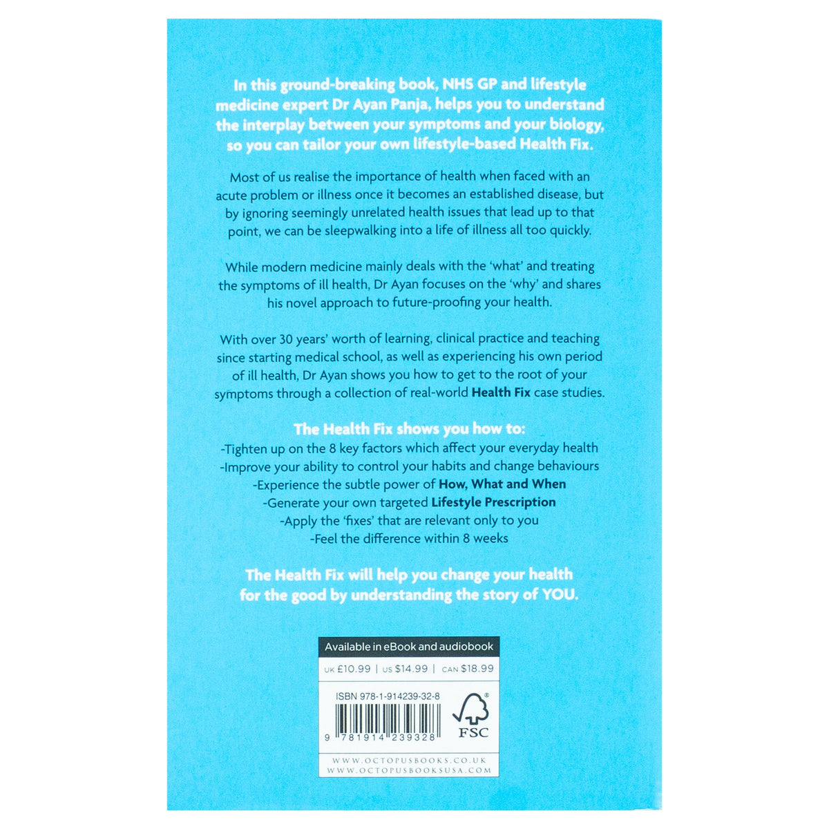 The Health Fix: Transform your Health in 8 Weeks By Dr Ayan Panja