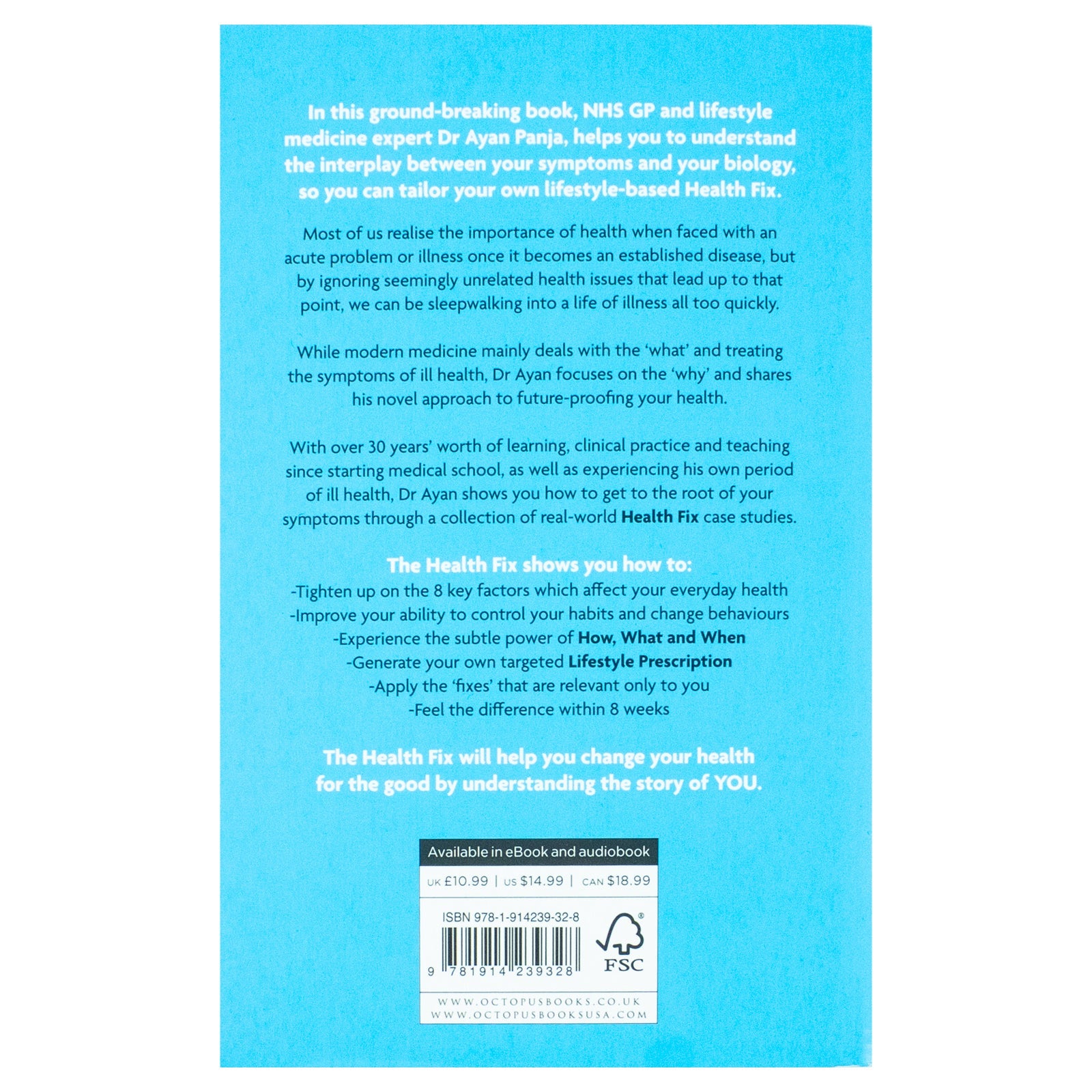 The Health Fix: Transform your Health in 8 Weeks By Dr Ayan Panja