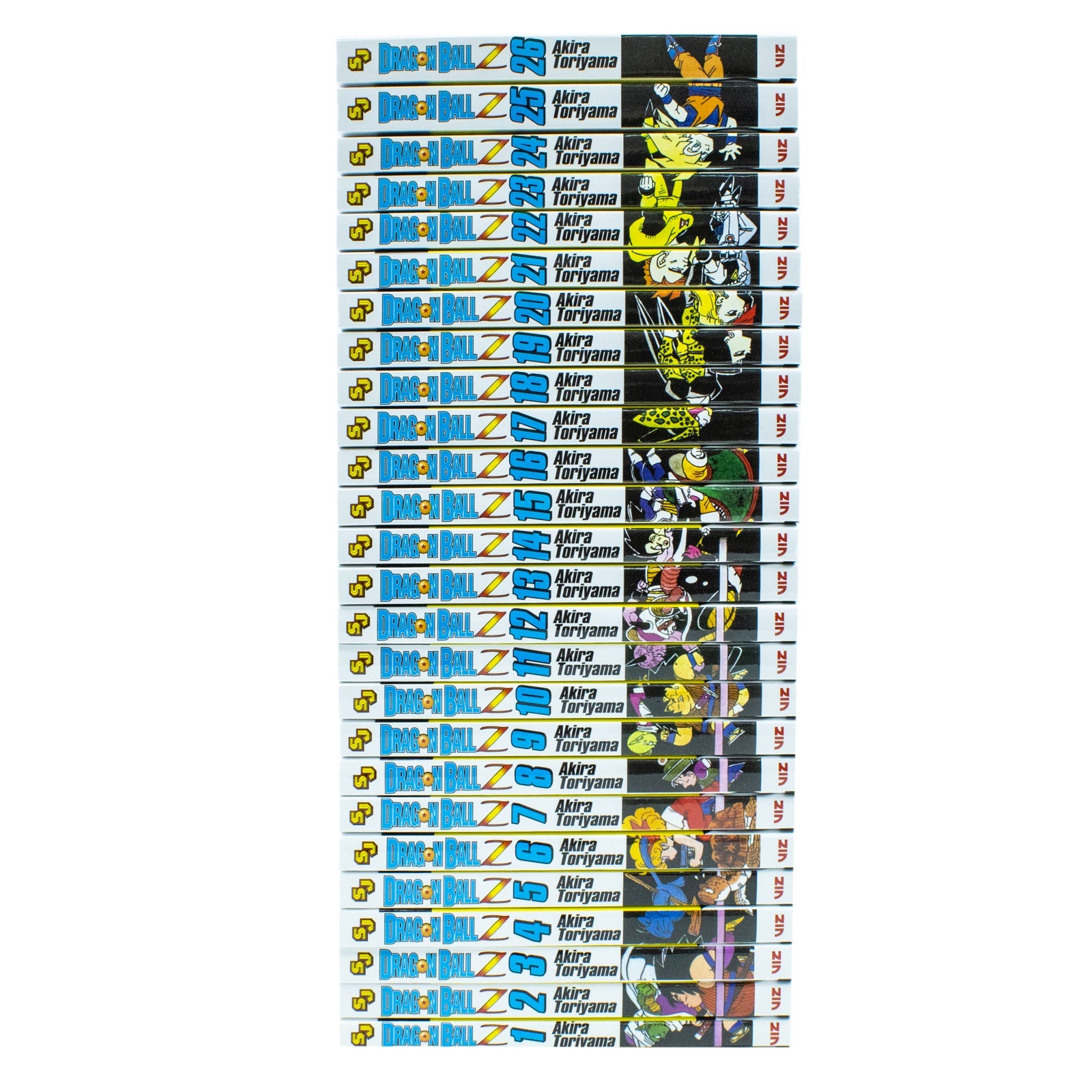 Dragon Ball Z Complete Book Box Set Vols 1-26 by Akira Toriyama Pack A