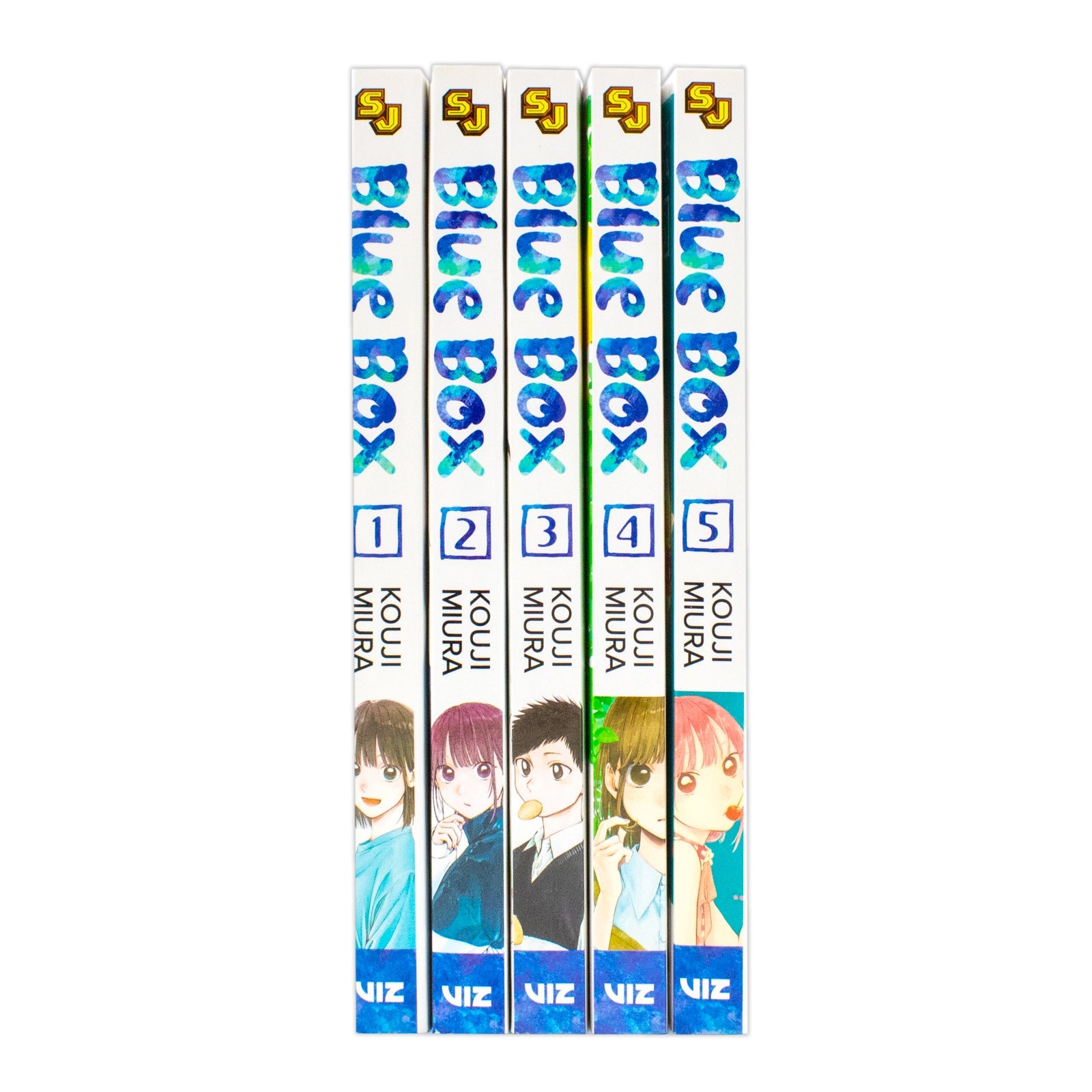 Blue Box Manga Set Vol 1-5  Complete Collection (5 Books) by Kouji Miura