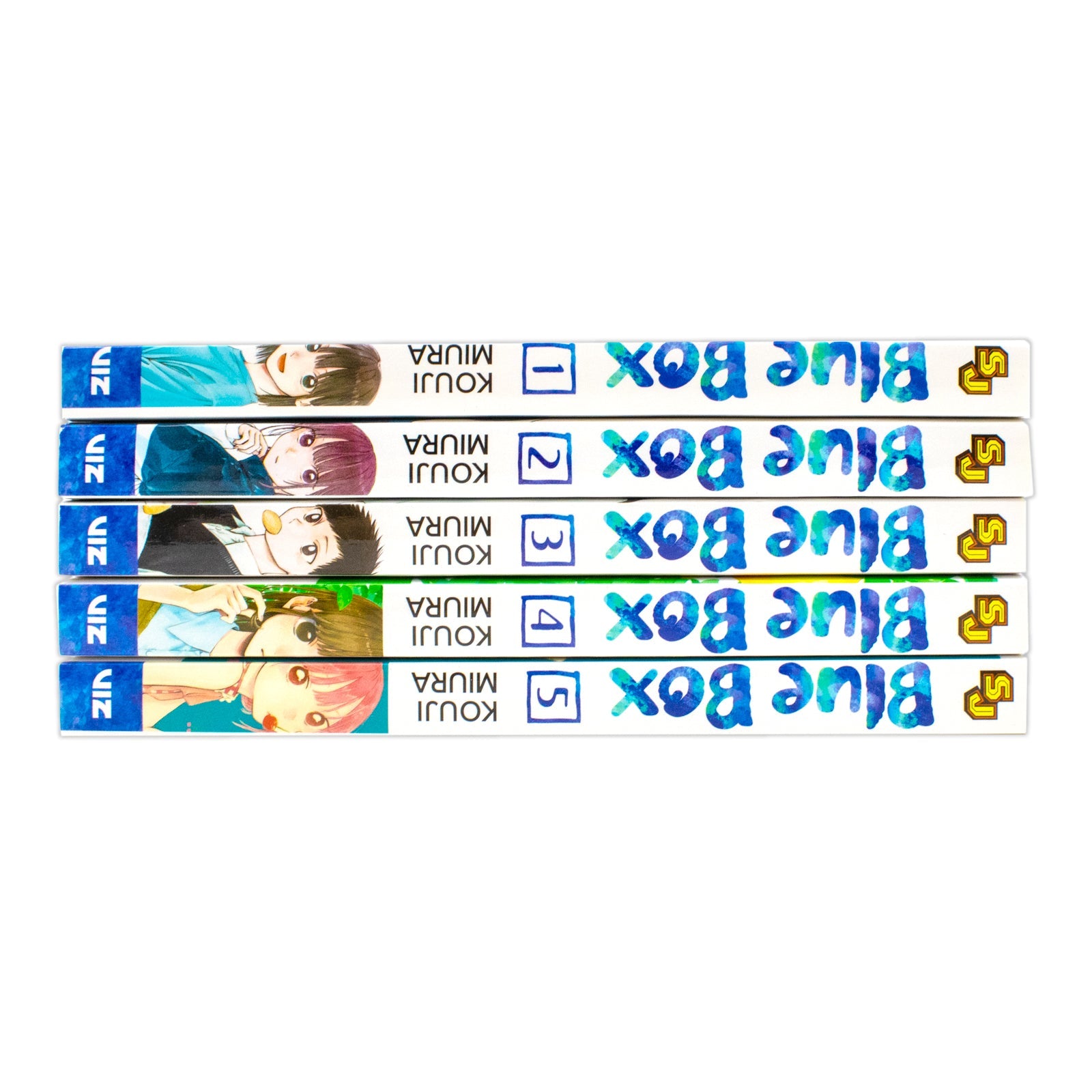 Blue Box Manga Set Vol 1-5  Complete Collection (5 Books) by Kouji Miura