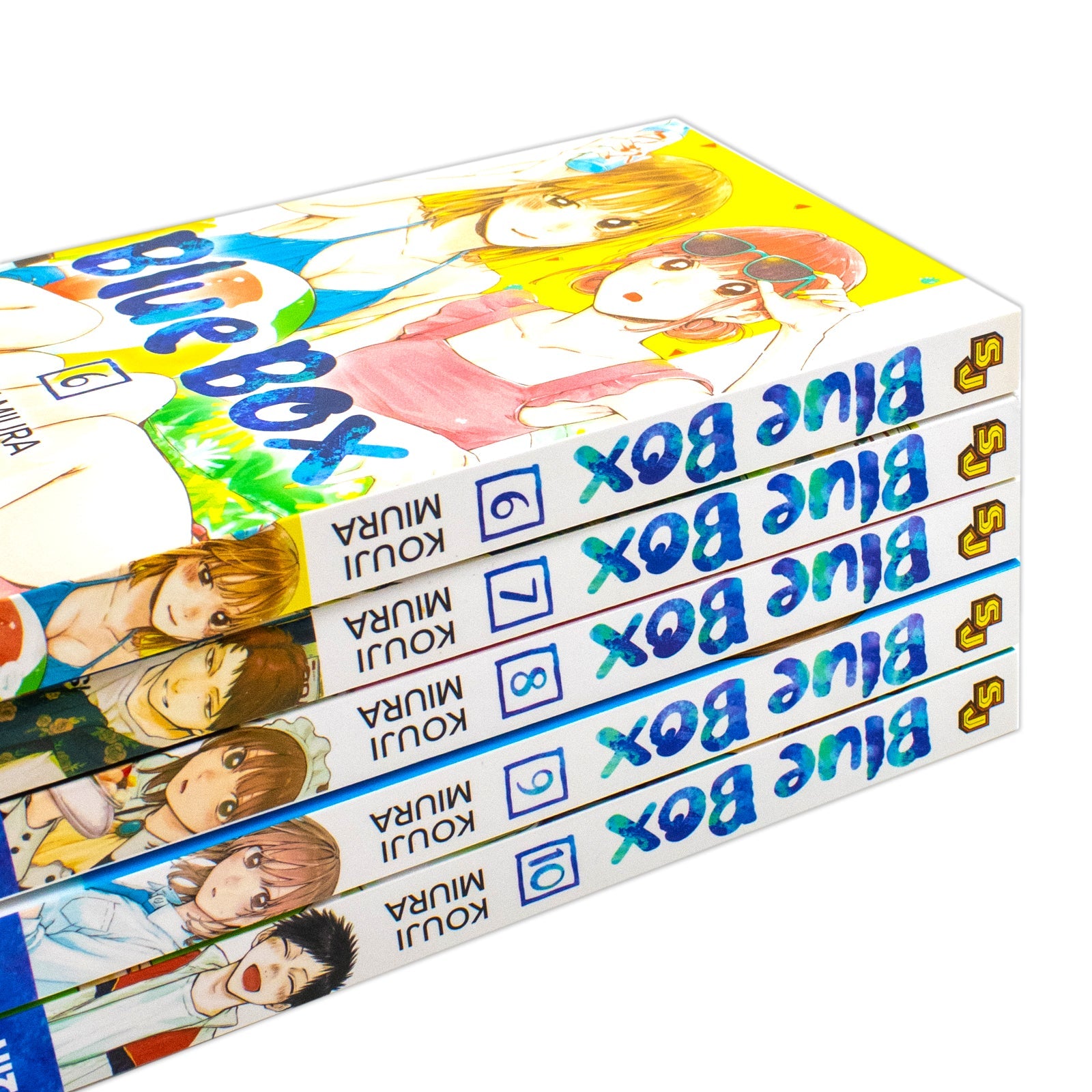 Blue Box Manga Set Vol 6-10 Complete Collection (5 Books) by Kouji Miura
