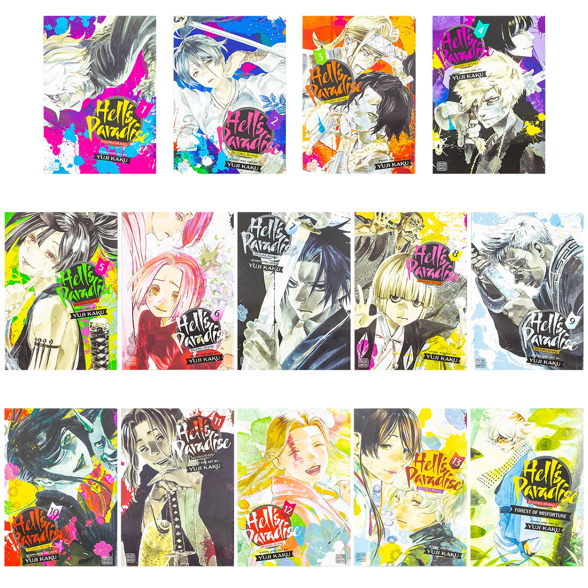 Hell's Paradise: Jigokuraku Complete Box Set: Includes volumes 1-13 Book with premium