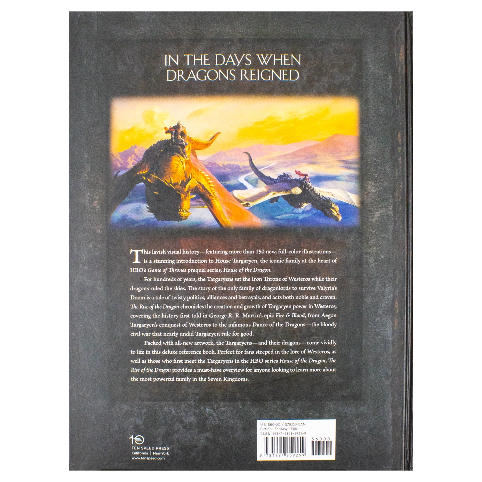The Rise Of The Dragon An Illustrated History Of The Targaryen Dynasty Volume One Book By George R. R. Martin | Hardcover