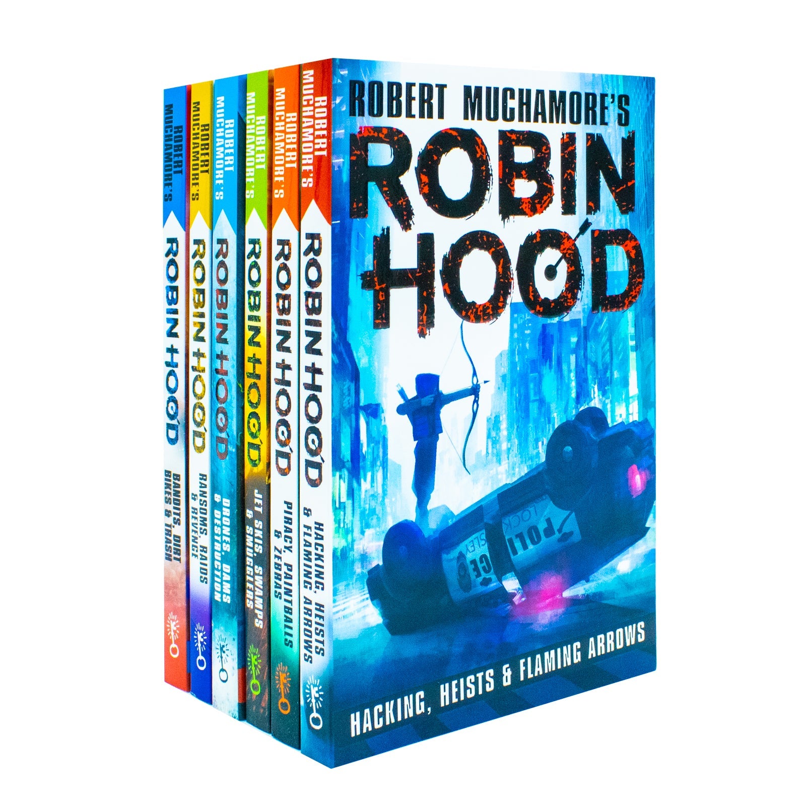 Robert Muchamore's Robin Hood Series 6 Book Set Collection
