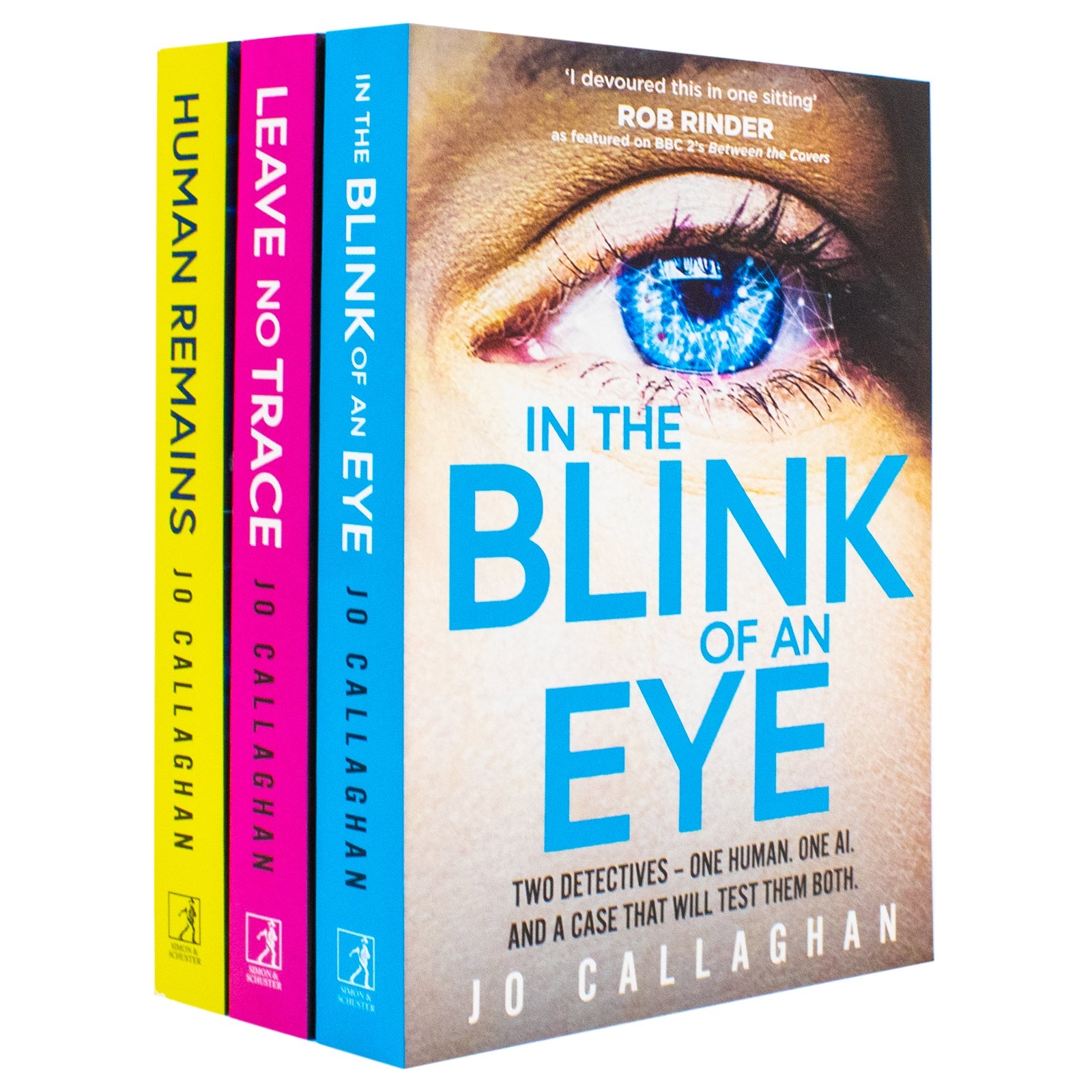 Kat and Lock Series By Jo Callaghan 3 Books Collection Set (In The Blink of An Eye, Leave No Trace and Human Remains) | Paperback