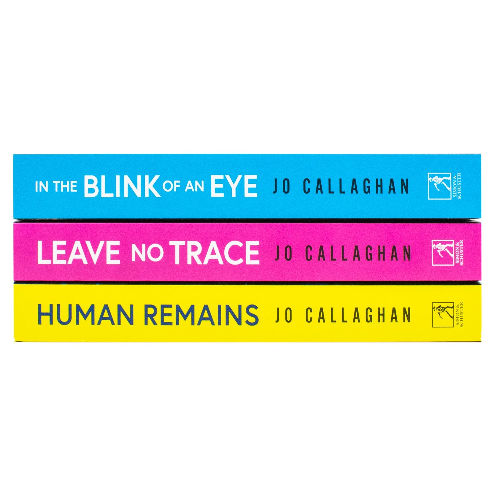Kat and Lock Series By Jo Callaghan 3 Books Collection Set (In The Blink of An Eye, Leave No Trace and Human Remains) | Paperback