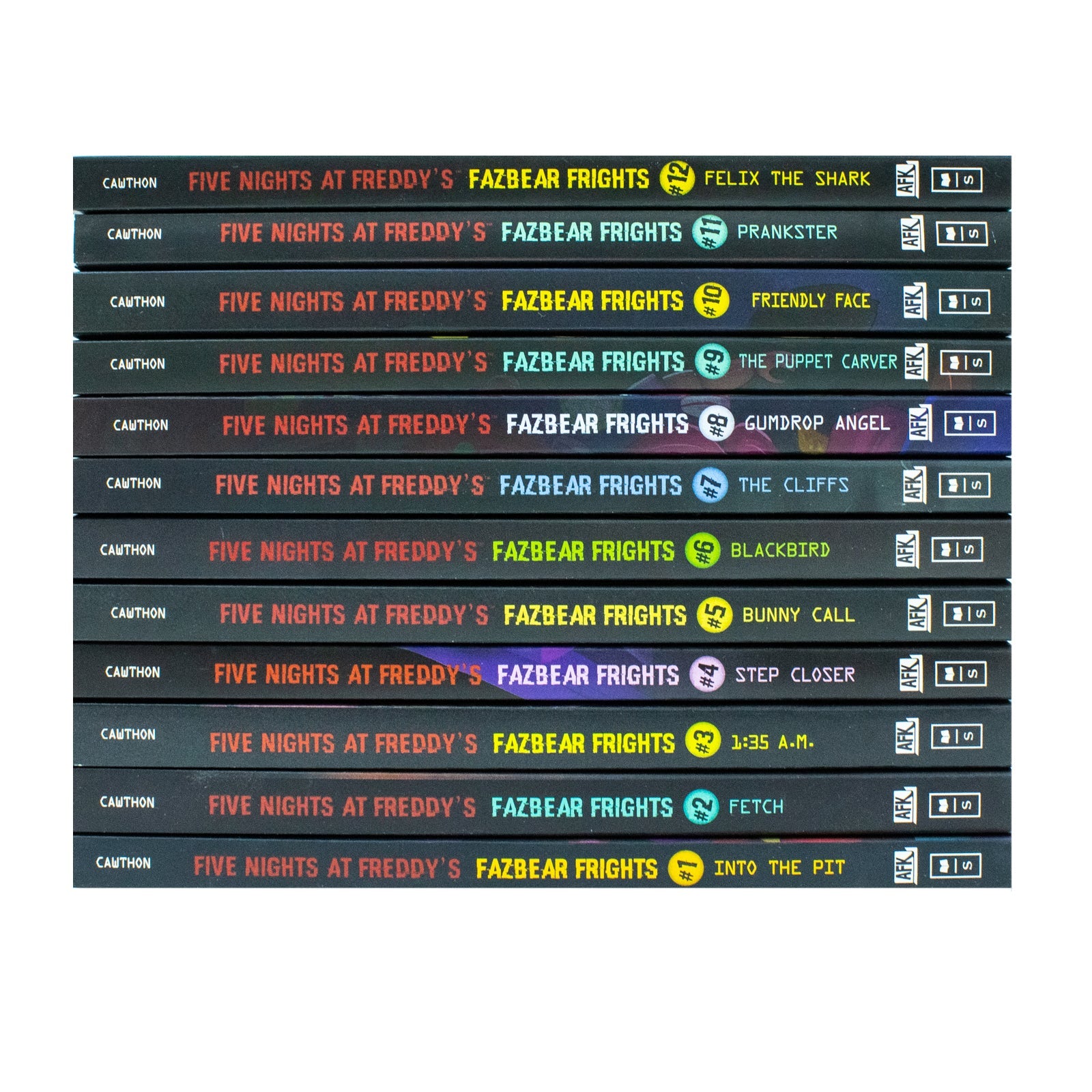 Five Nights at Freddy's 12 books collection box set available for