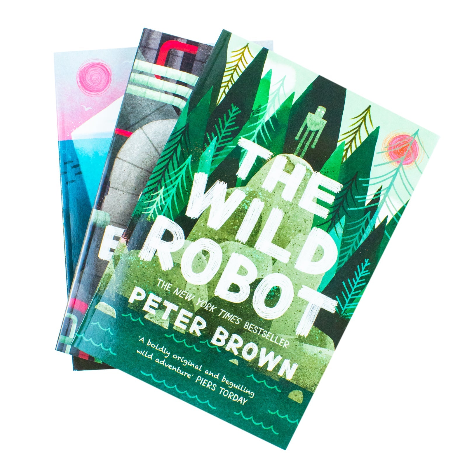 The Wild Robot 3-Book Set – Adventure, Nature & Survival Stories for Kids Ages 7+: Includes The Wild Robot, Escapes & Protects