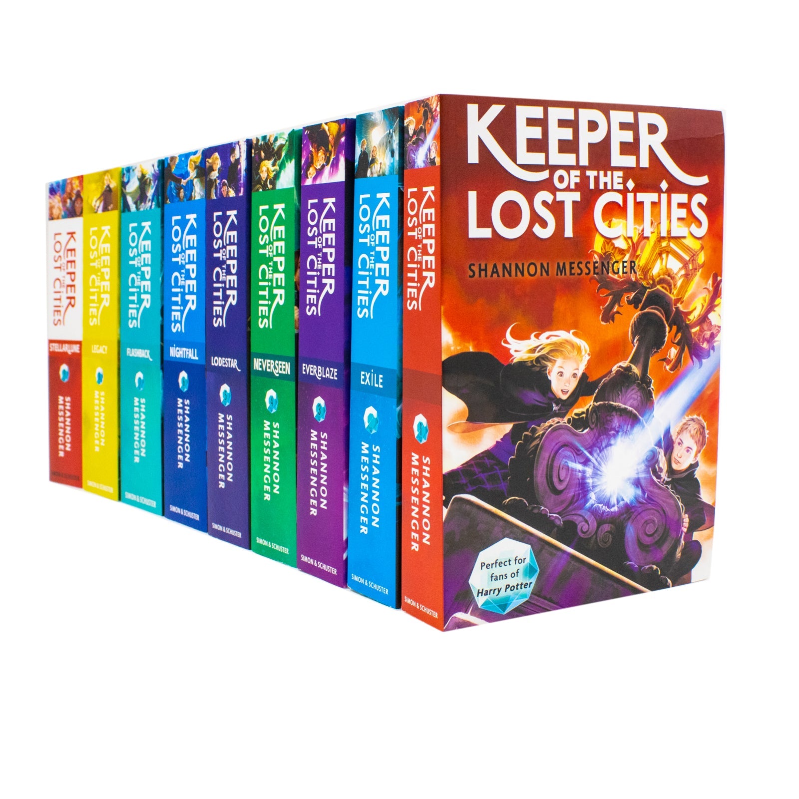 Keeper of the Lost Cities 9-Book Collection by Shannon Messenger | Fantasy Adventure Series, Magic, Bestselling Fiction for Young Readers & Kids
