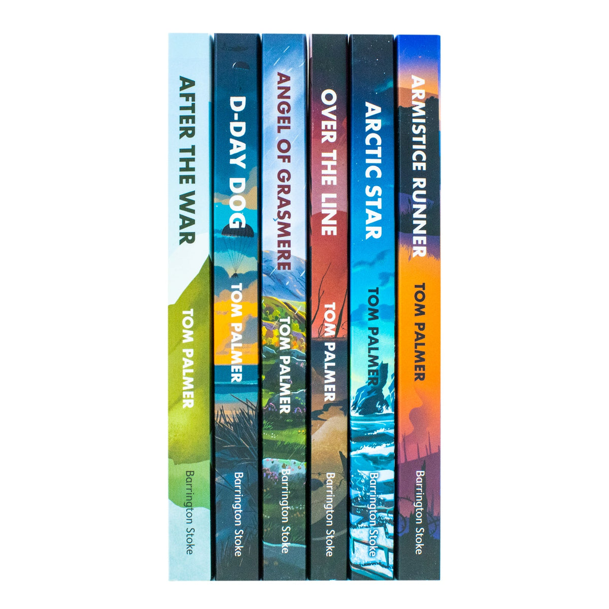 Tom Palmer Conkers Series 6 Books Collection Set (Armistice Runner, D-Day Dog, After the War, Over the Line, Angel of Grasmere & Arctic Star)