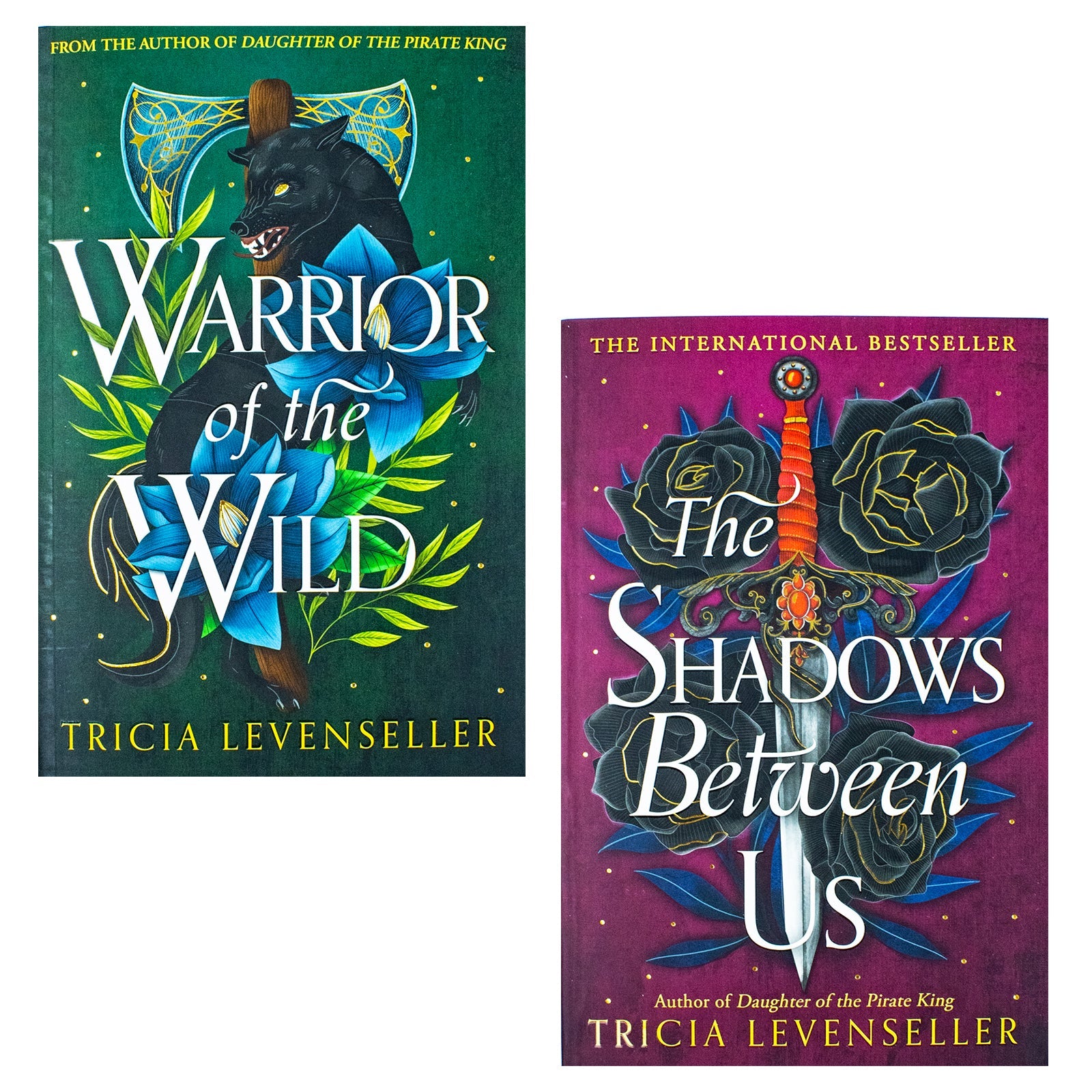 Tricia Levenseller Collection 2 Books Set ( Warrior of the Wild, The Shadows Between Us)