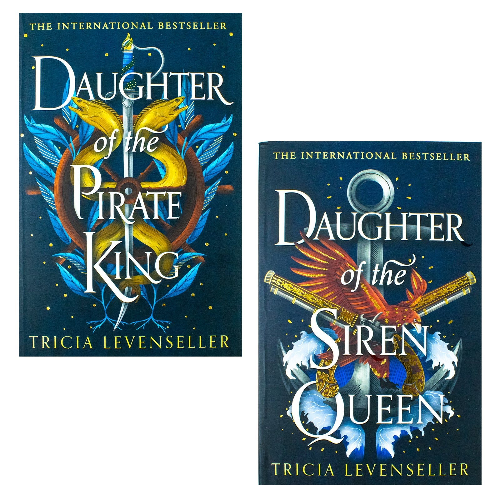 Tricia Levenseller Collection 2 Books Set (Daughter of the Pirate King, Daughter of the Siren Queen)