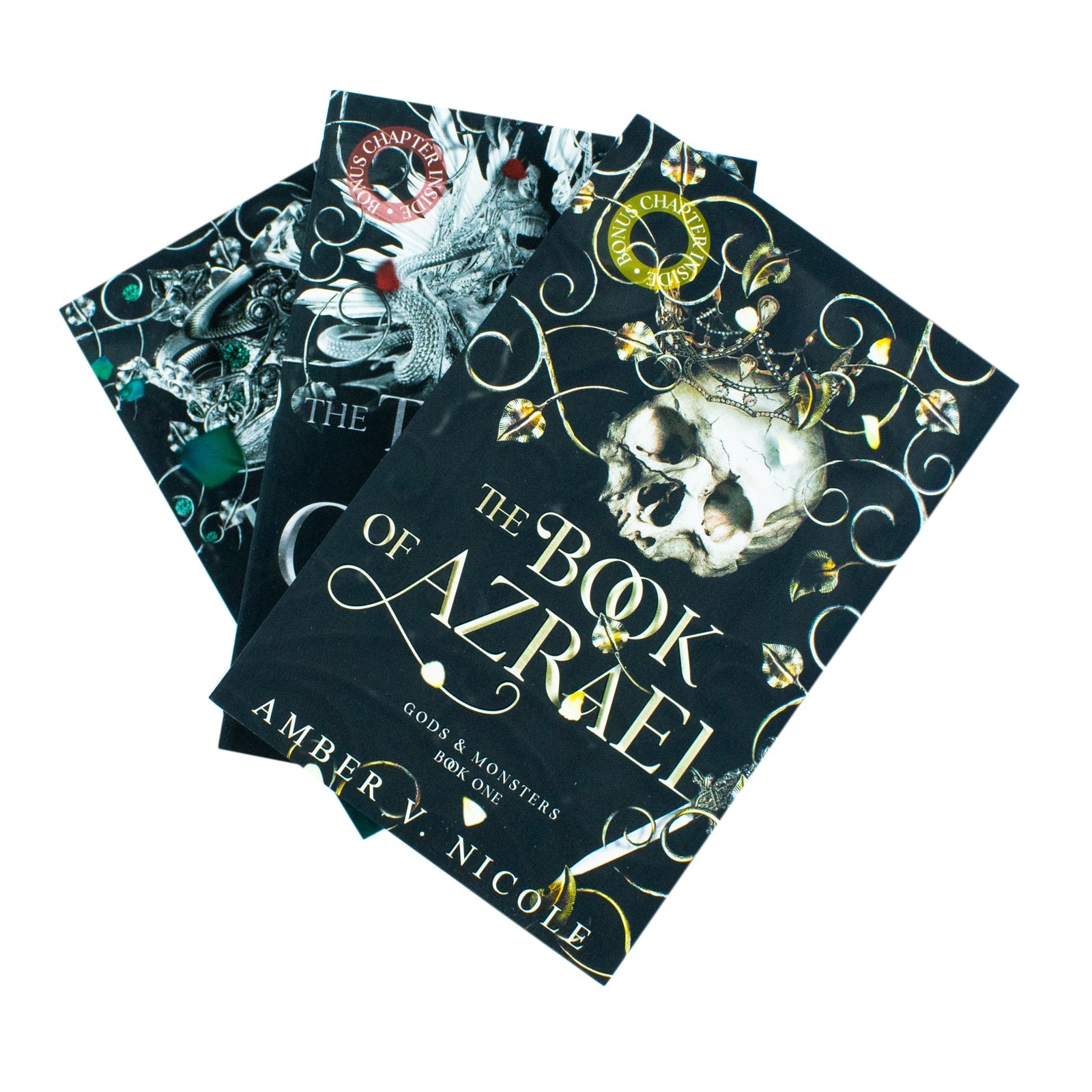 Gods & Monsters Series 3 Books Collection Set (The Book of Azrael, The Throne of Broken Gods, The Dawn of the Cursed Queen)– Fantasy, Adventure, Magic