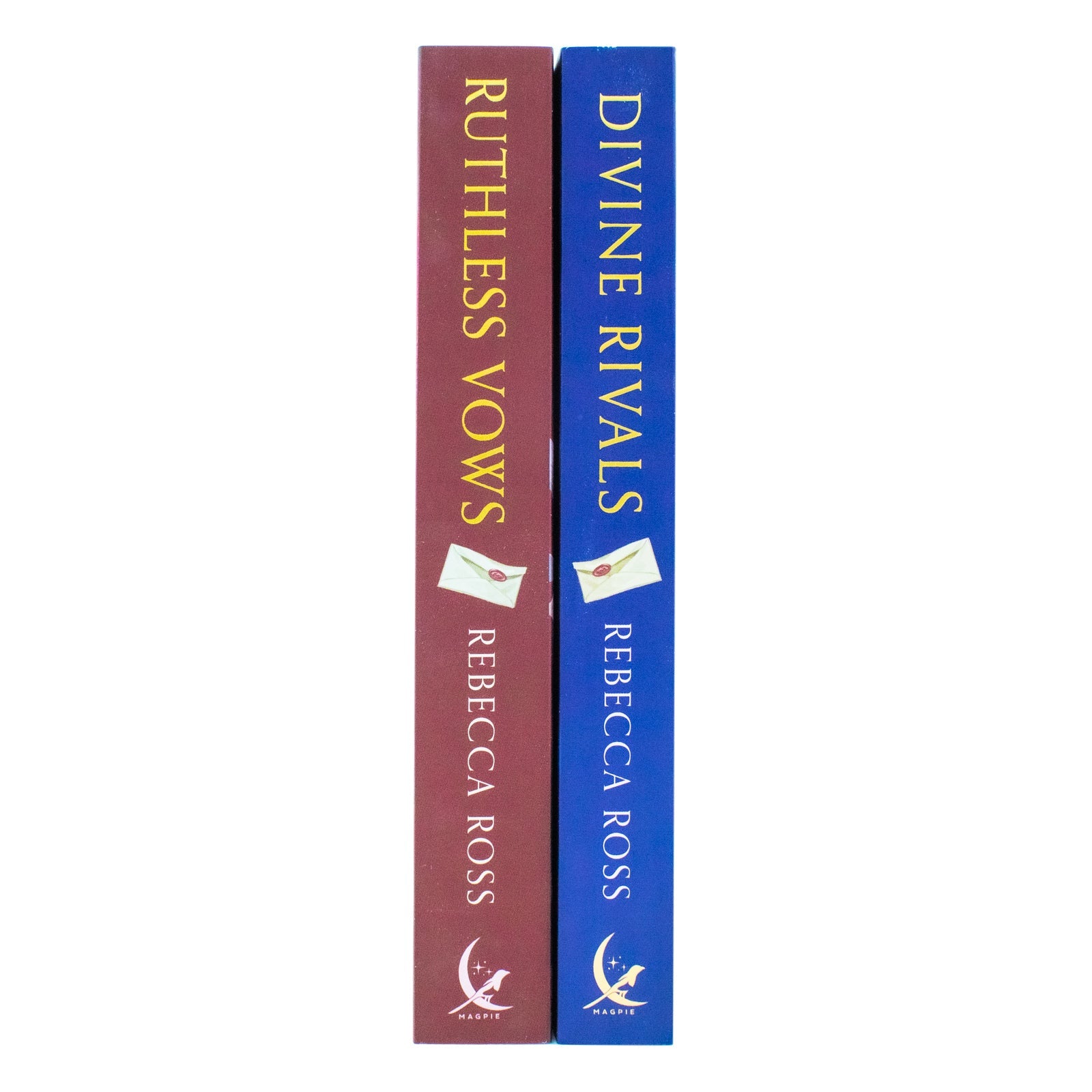 Letters of Enchantment Series By Rebecca Ross 2 Books Collection Set (Divine Rivals and Ruthless Vows)
