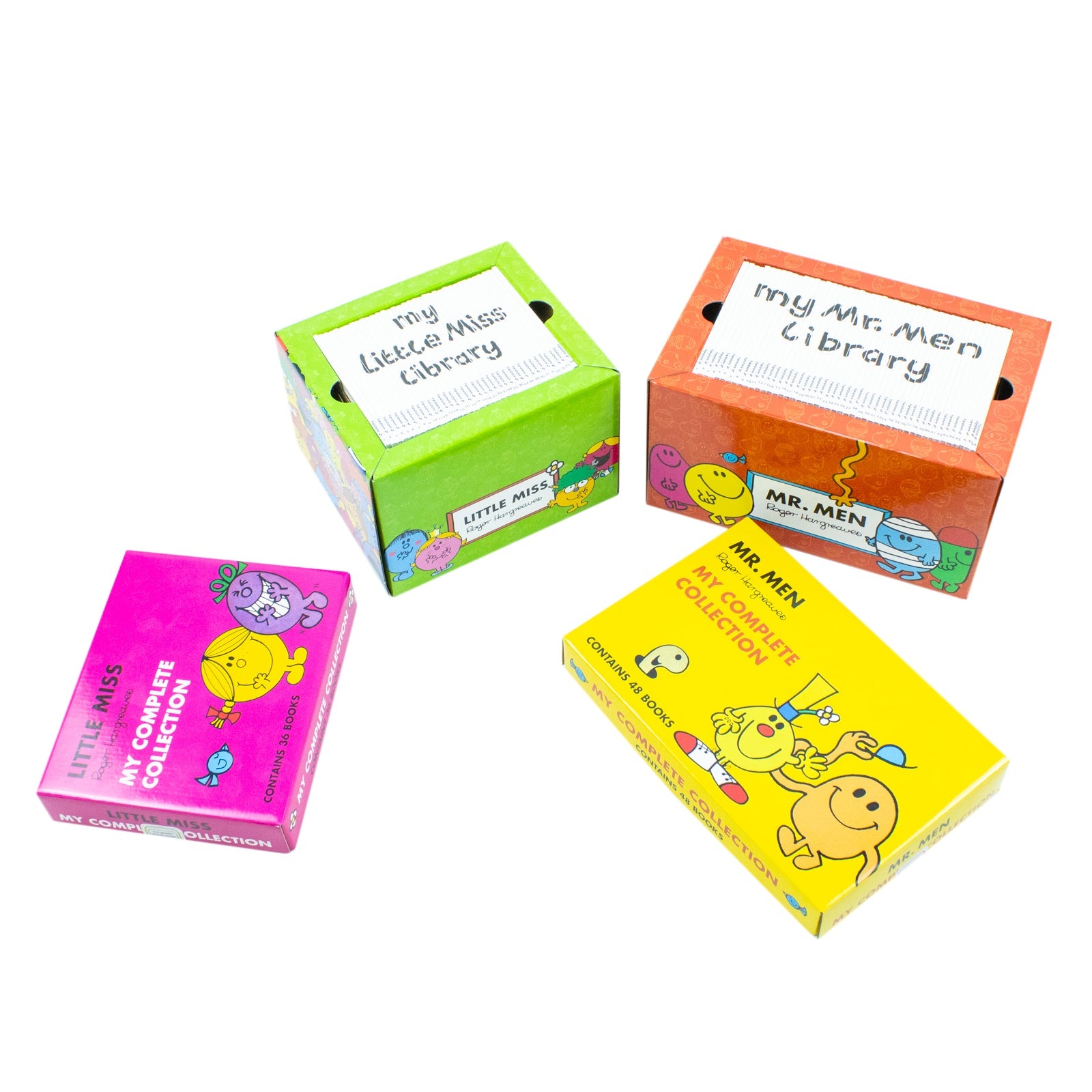 Mr Men & Little Miss My Complete Collection 84 Books Set by Roger Hargreaves | Children's Series – Fun Stories,  Humor, Reading &  Early Learning