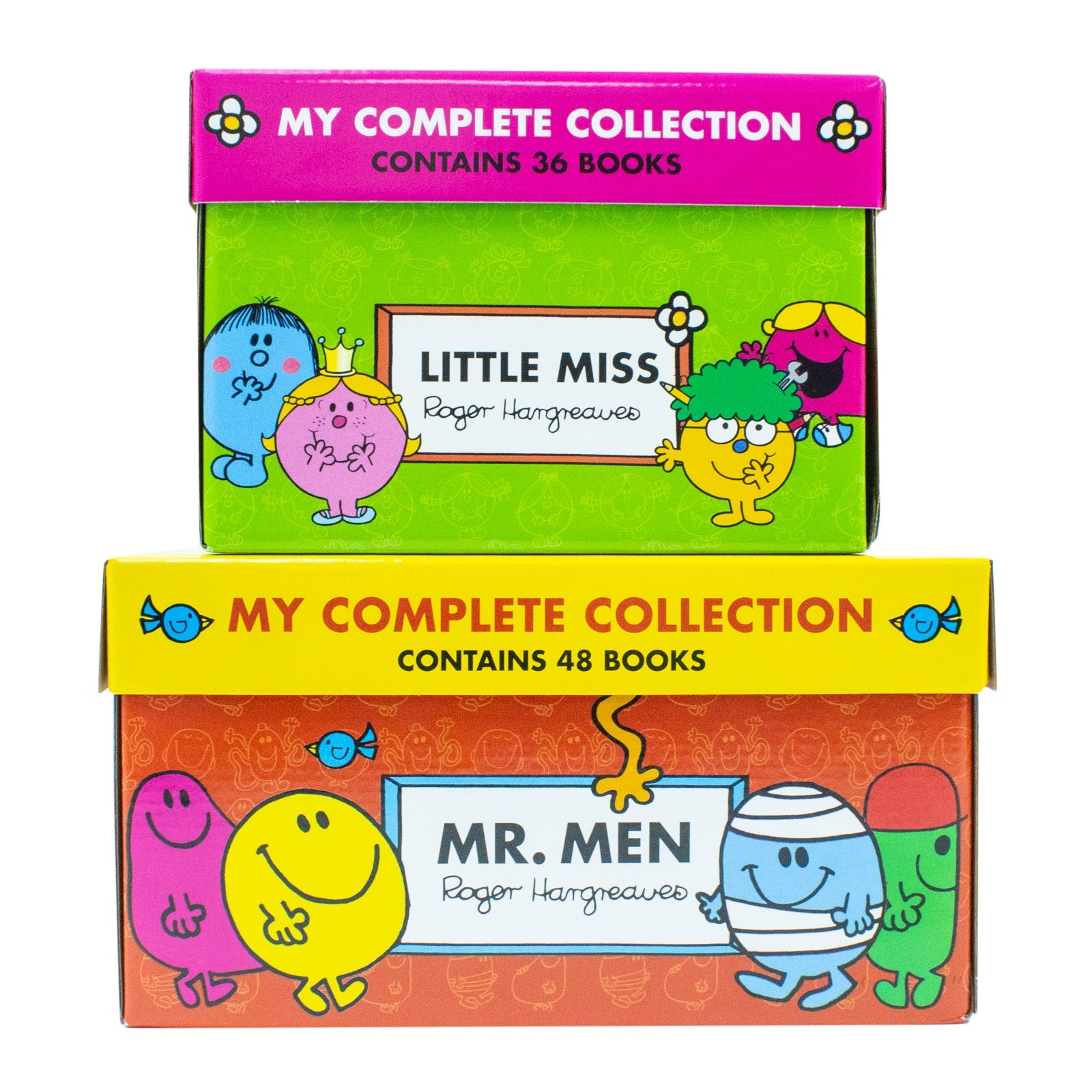 Mr Men & Little Miss My Complete Collection 84 Books Set by Roger Hargreaves | Children's Series – Fun Stories,  Humor, Reading &  Early Learning