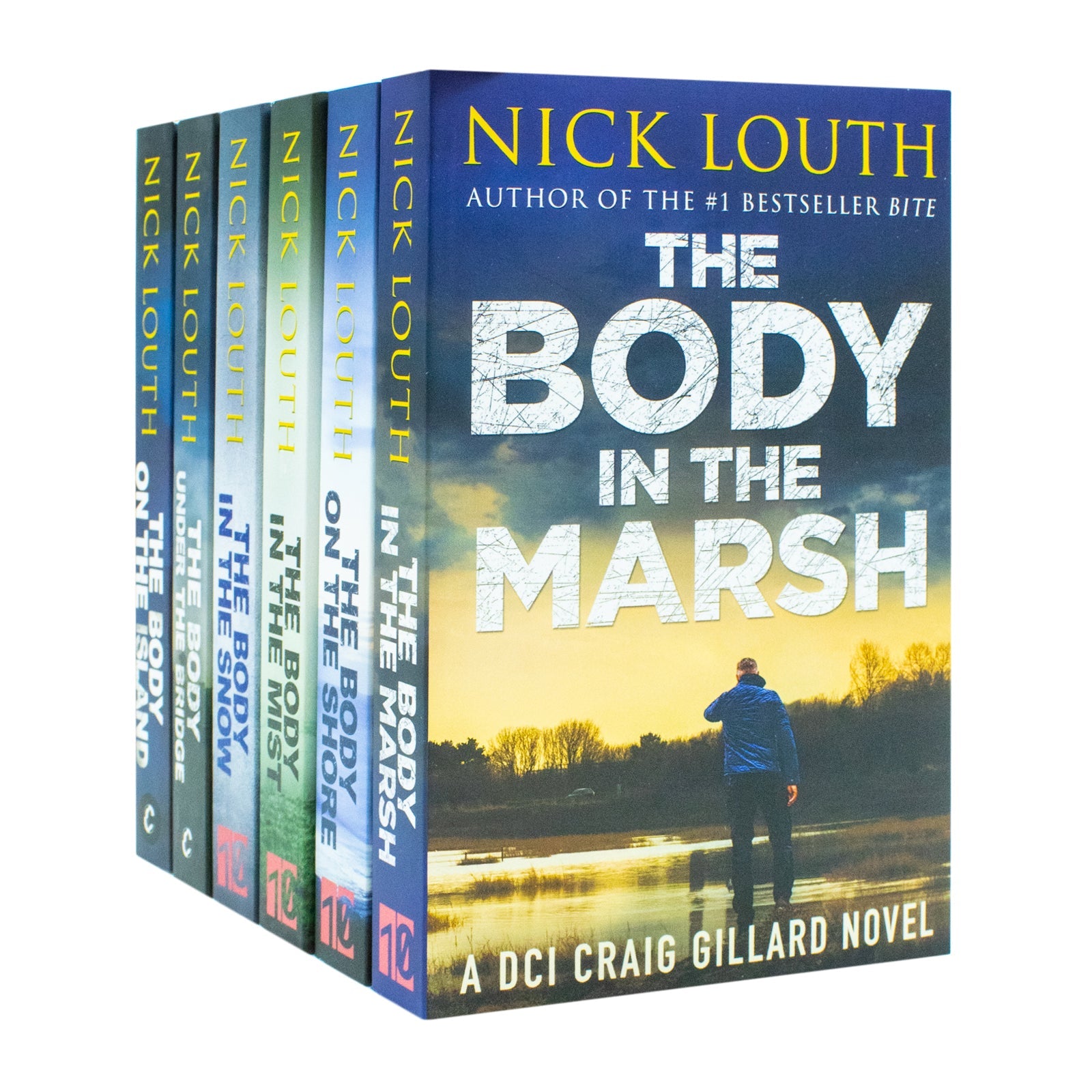 DCI Craig Gillard Crime Thrillers Series 6 Books Collection Set by Nick Louth