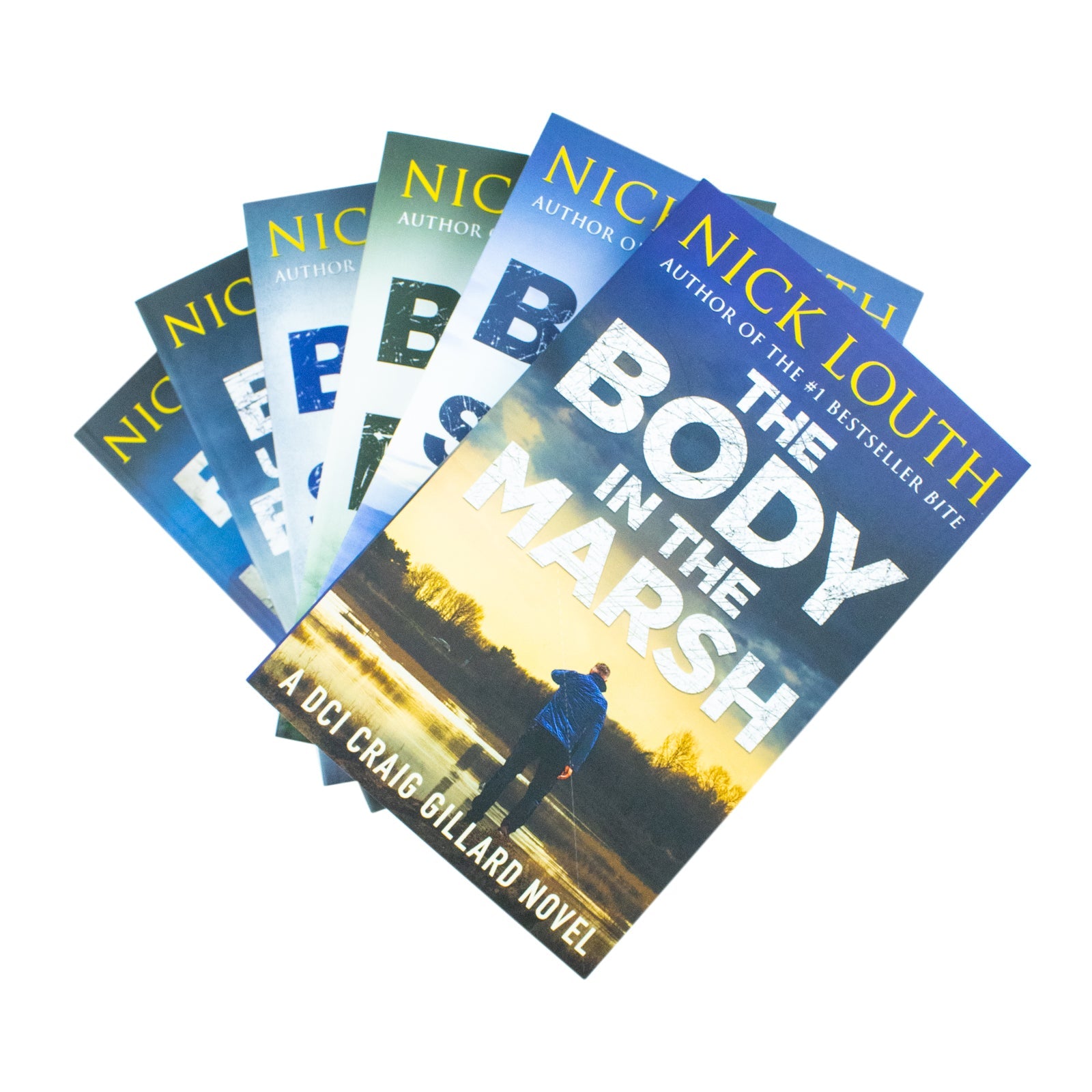 DCI Craig Gillard Crime Thrillers Series 6 Books Collection Set by Nick Louth