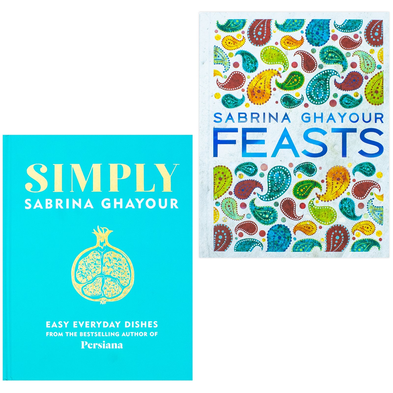 Feasts & Simply Easy everyday dishes By Sabrina Ghayour 2 Books Collection Set