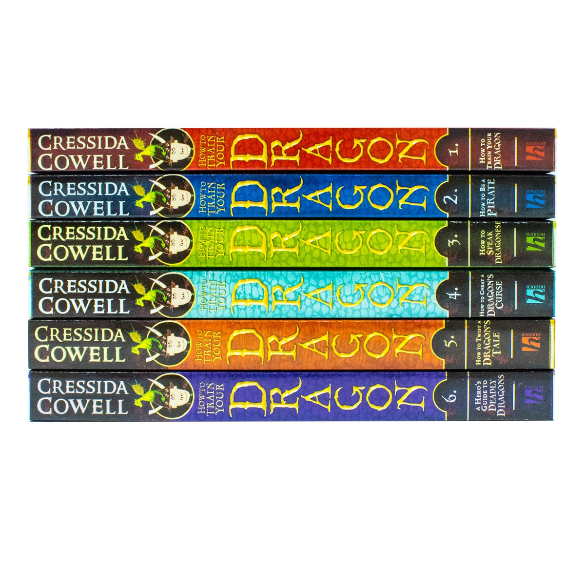 How To Train Your Dragon 6 Books Collection, 1 to 6 by ‎Cressida Cowell