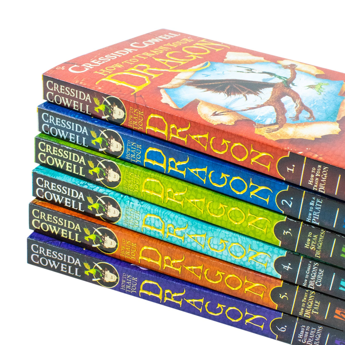 How To Train Your Dragon 6 Books Collection, 1 to 6 by ‎Cressida Cowell