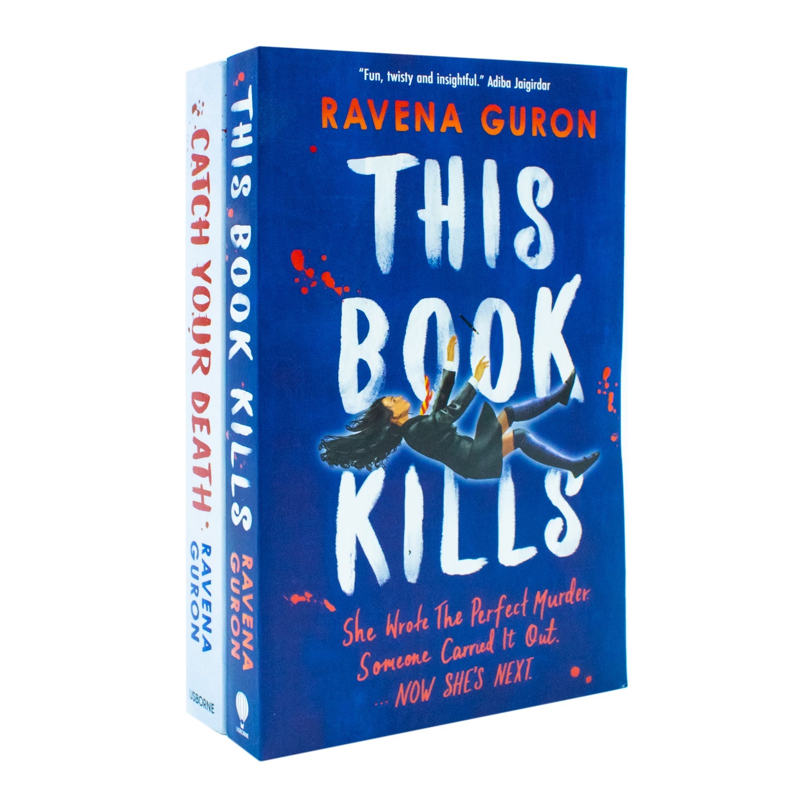 Ravena Guron 2 Books Collection Set (This Book Kills and Catch Your Death)