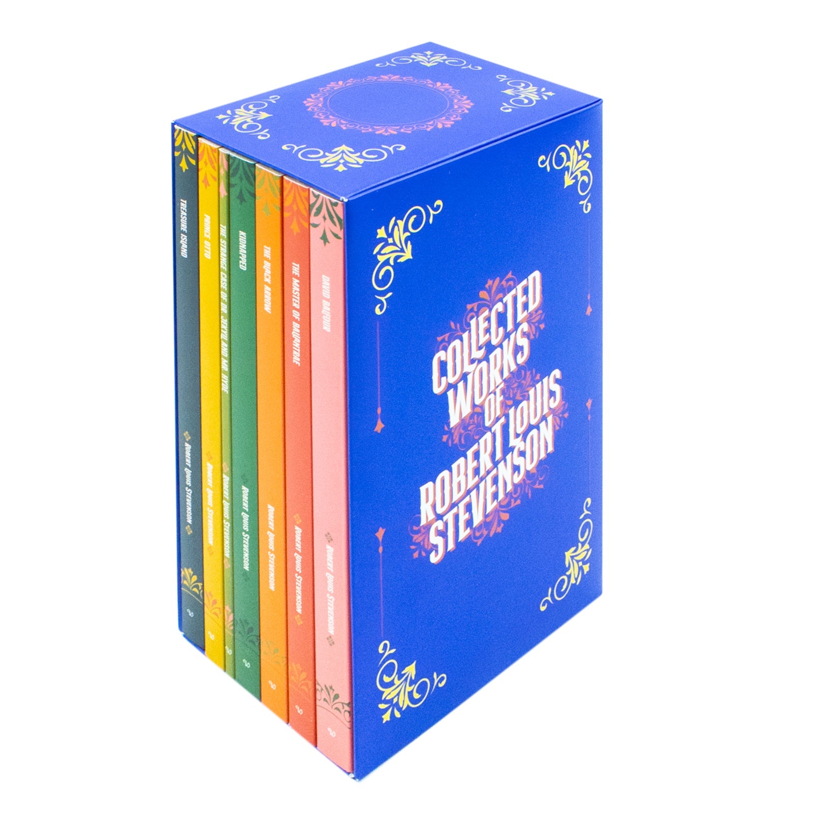 Collected Works of Robert Louis Stevenson – 7 Book Boxed Set | Classic Literature, Adventure, Fiction, Historical Novels for 12+ Readers