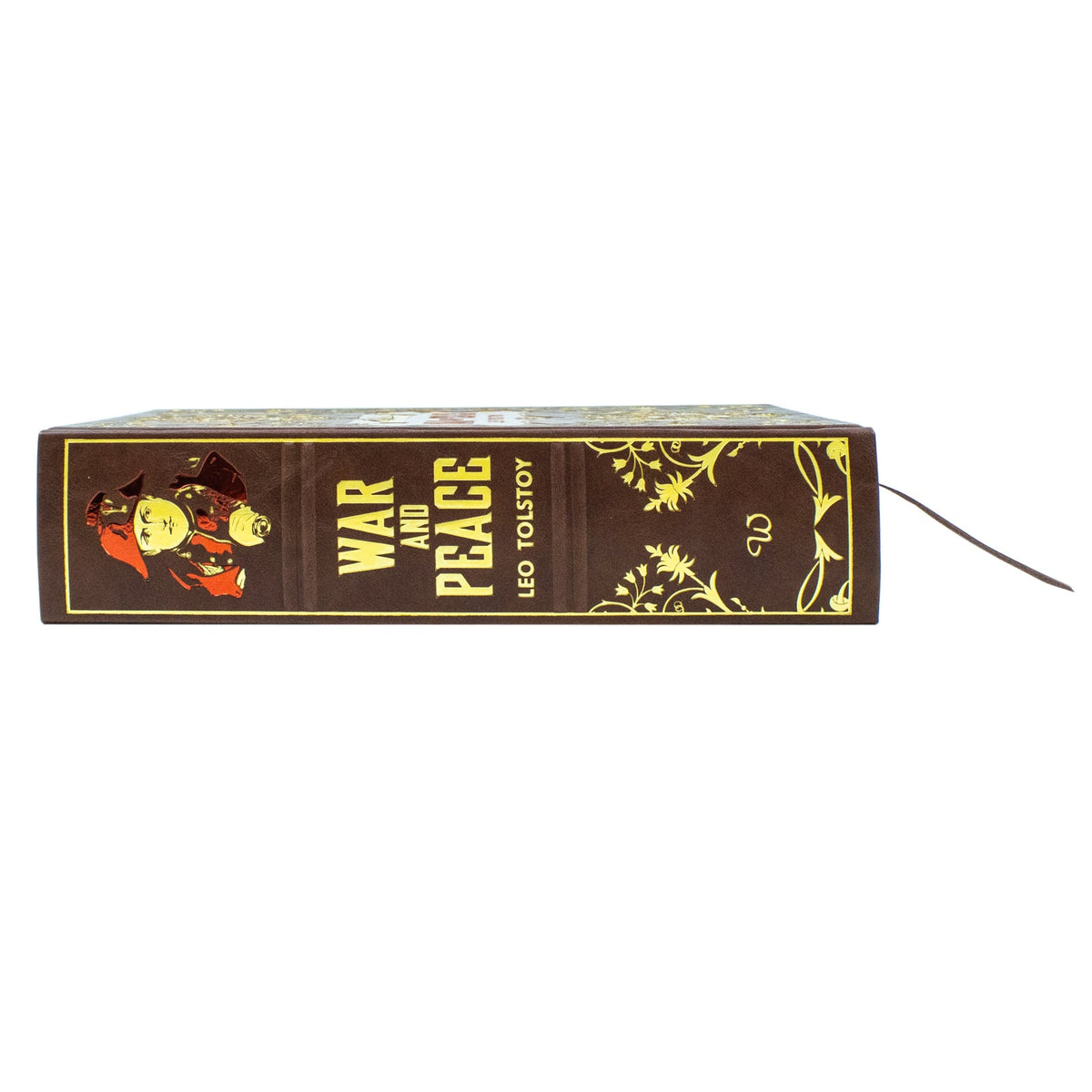 War and Peace by Leo Tolstoy - A classic leather bound edition of the monumental novel exploring war, love, and society’s impact in 19th century Russia