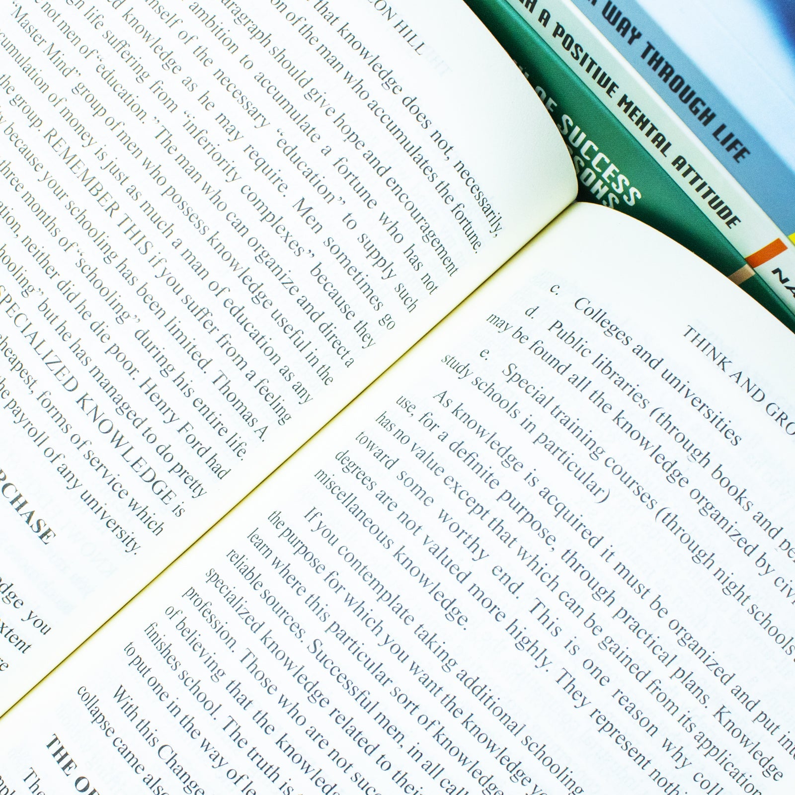 The Napoleon Hill Collection: 4 Books Boxed Set - Self-Help Classics on Success, Motivation, Wealth, Positive Thinking, and Personal Development