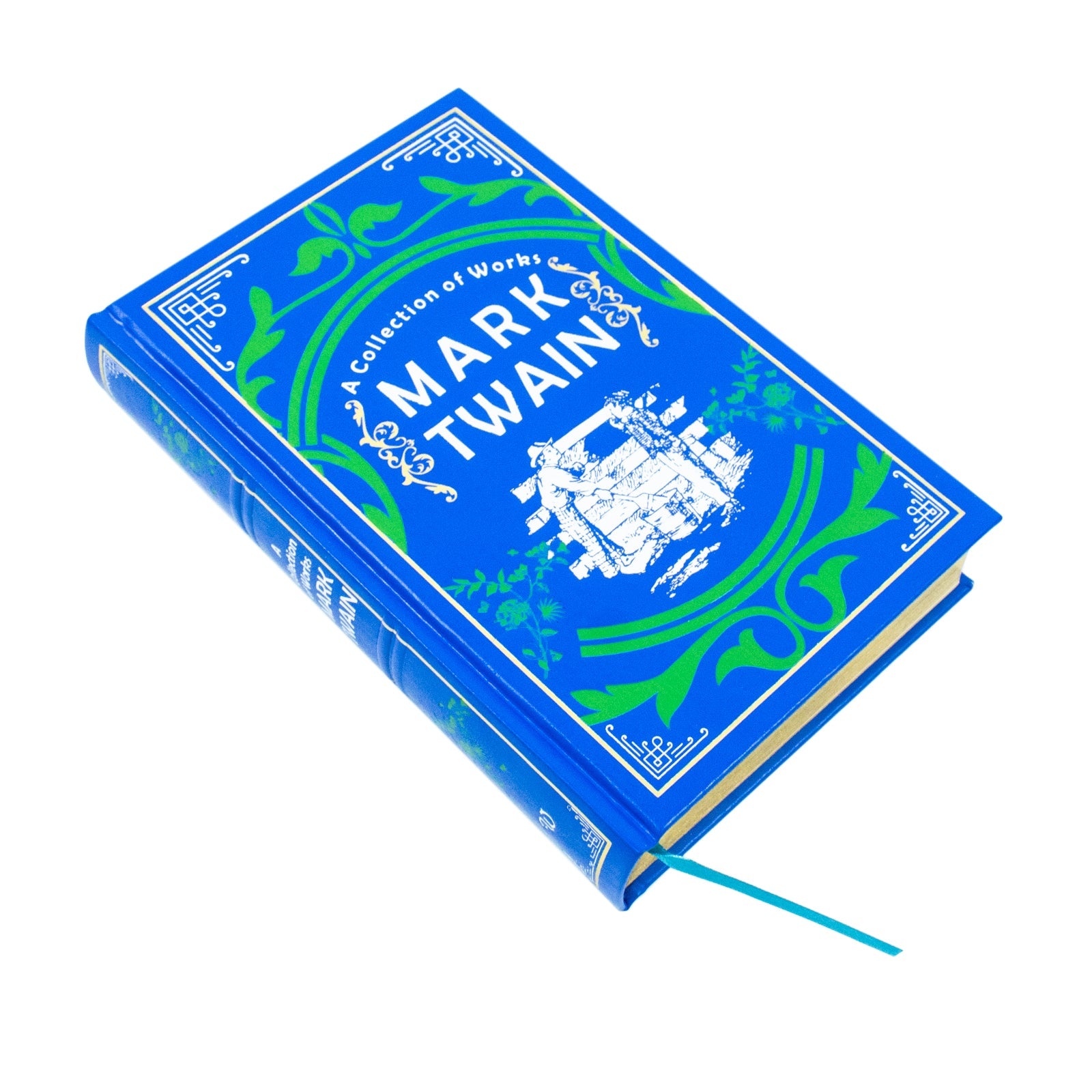 A Collection of Works By Mark Twain (Leatherbound)