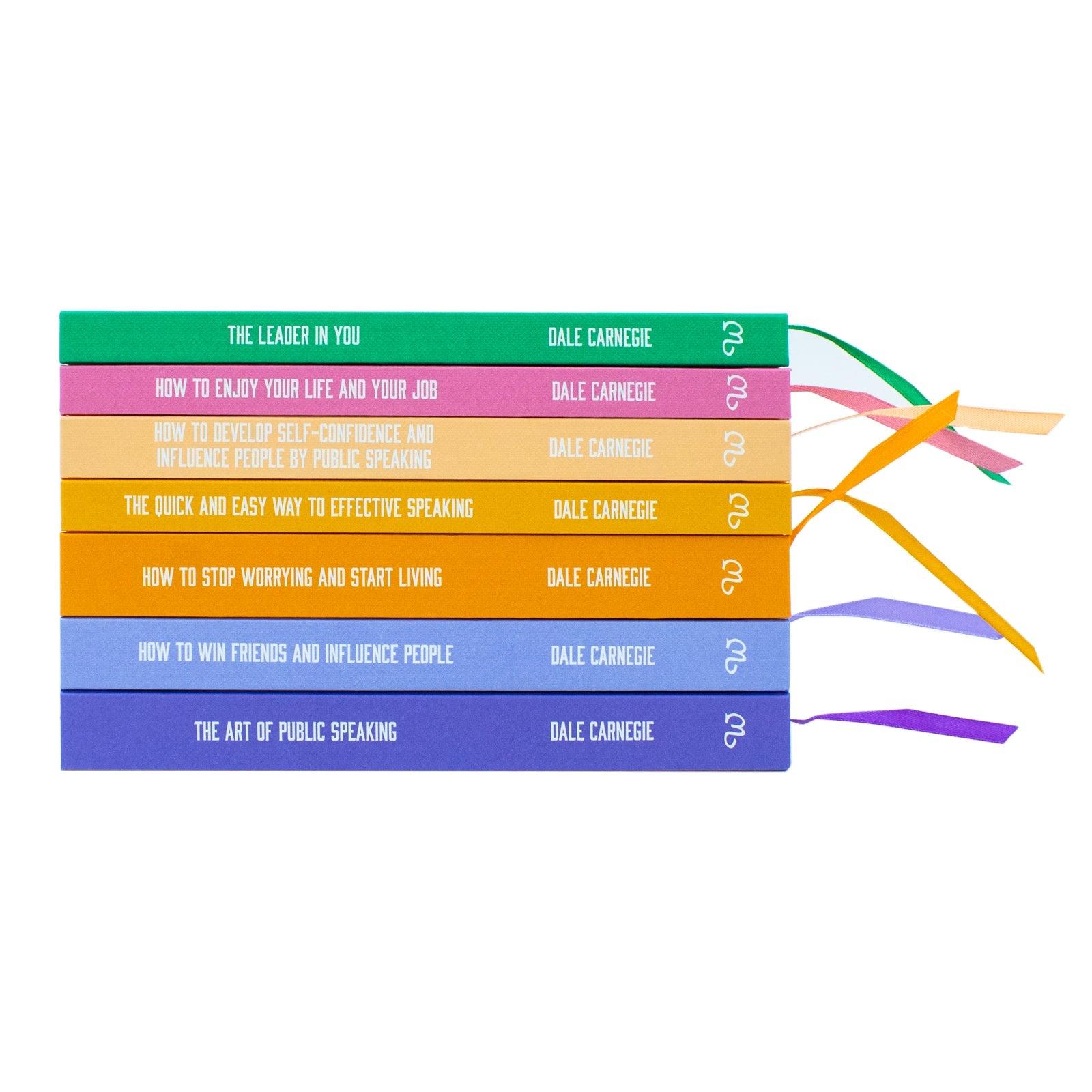 The best collection of Dale Carnegie 7 book set in hardback for personal development and success at age 12 and up