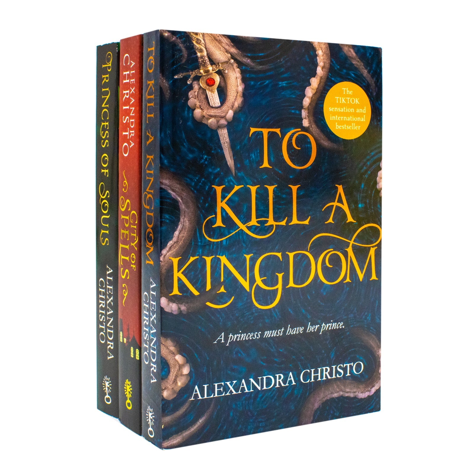 Alexandra Christo Collection 3 Books Set (To Kill a Kingdom, City of Spells, Princess of Souls) | Paperback