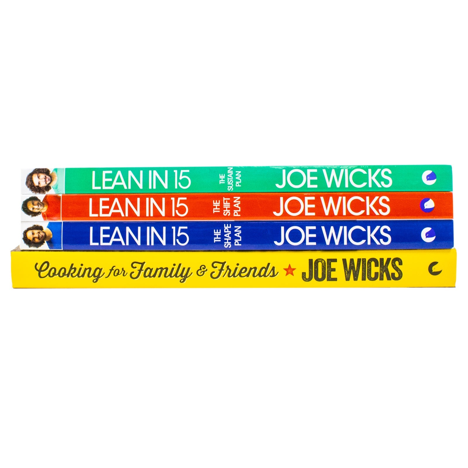 Lean in 15 Joe Wicks Book Set: 4 Cooking Collection with 15-Minute Meals, Fitness, Recipes, Weight Loss & Healthy Lifestyle Plans