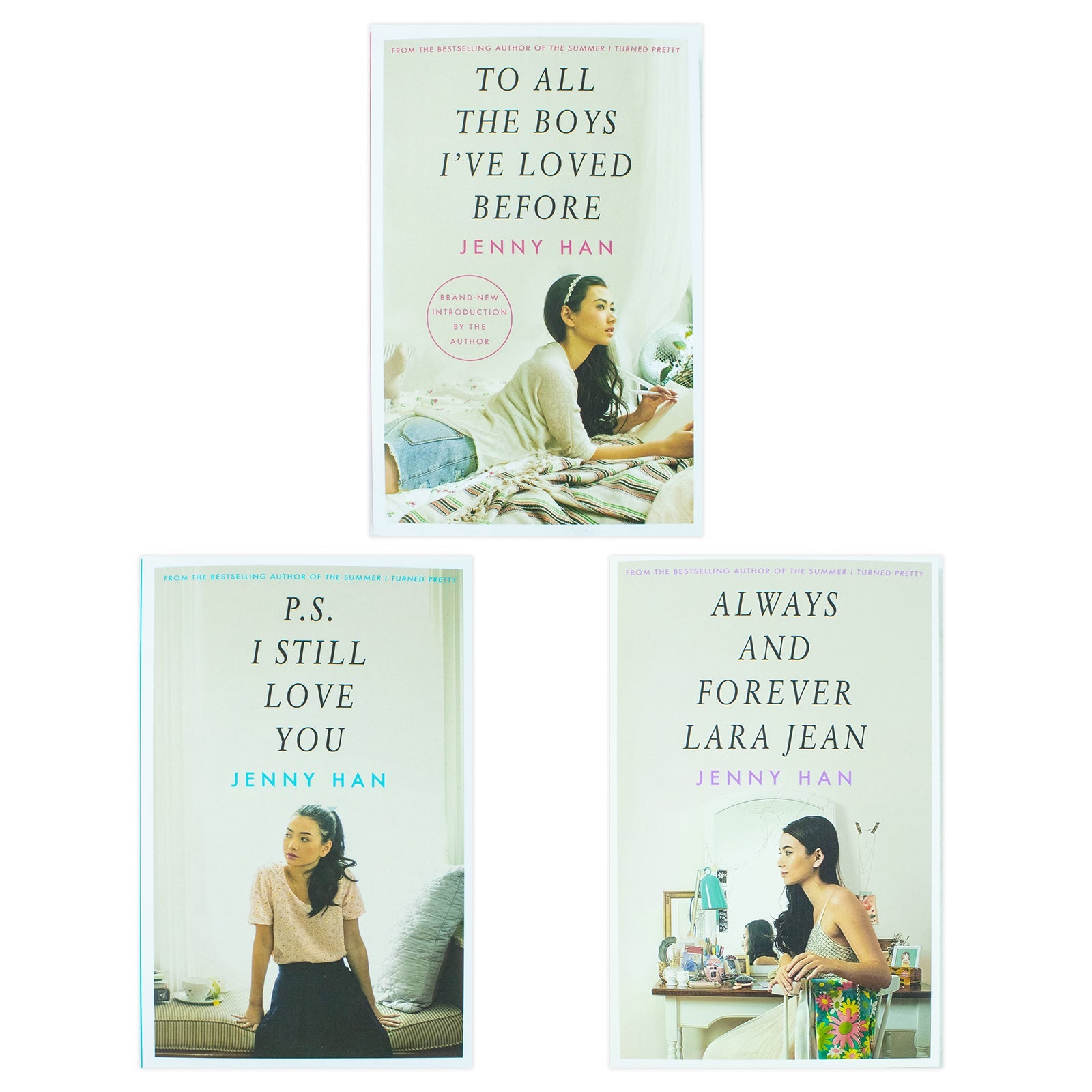 To All The Boys I've Loved Before Trilogy 3 Book Set by Jenny Han - Young Adult Romance, Love, Friendship, Coming of Age, Popular Series
