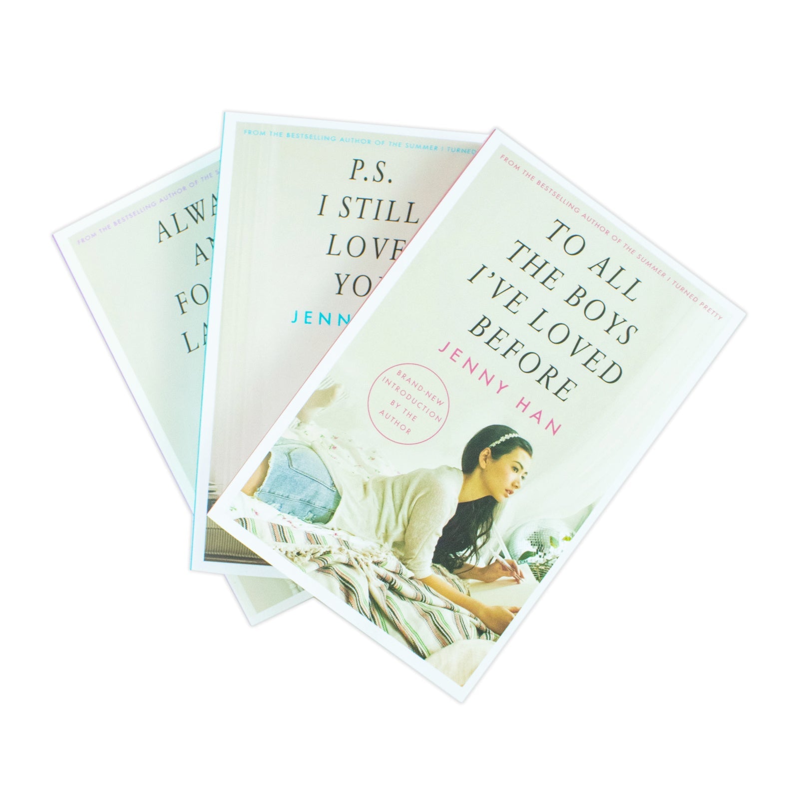 To All The Boys I've Loved Before Trilogy 3 Book Set by Jenny Han - Young Adult Romance, Love, Friendship, Coming of Age, Popular Series