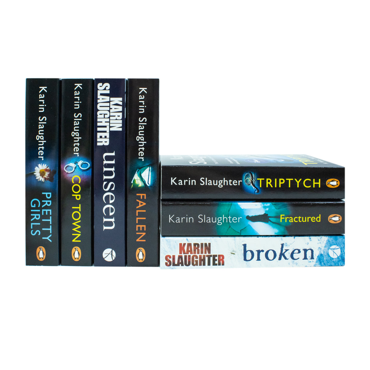 Will Trent Series by Karin Slaughter – 7 Book Collection Set | Gripping Mystery & Thriller Novels: Fallen, Unseen, Broken, Fractured, Triptych & More