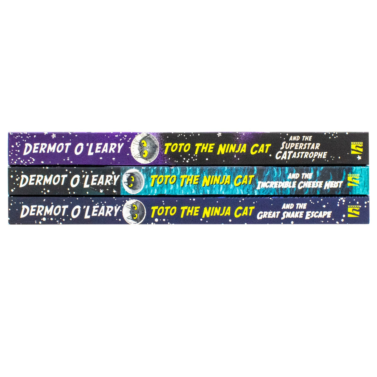 Toto the Ninja Cat Series 3 Books Collection Set By Dermot OLeary